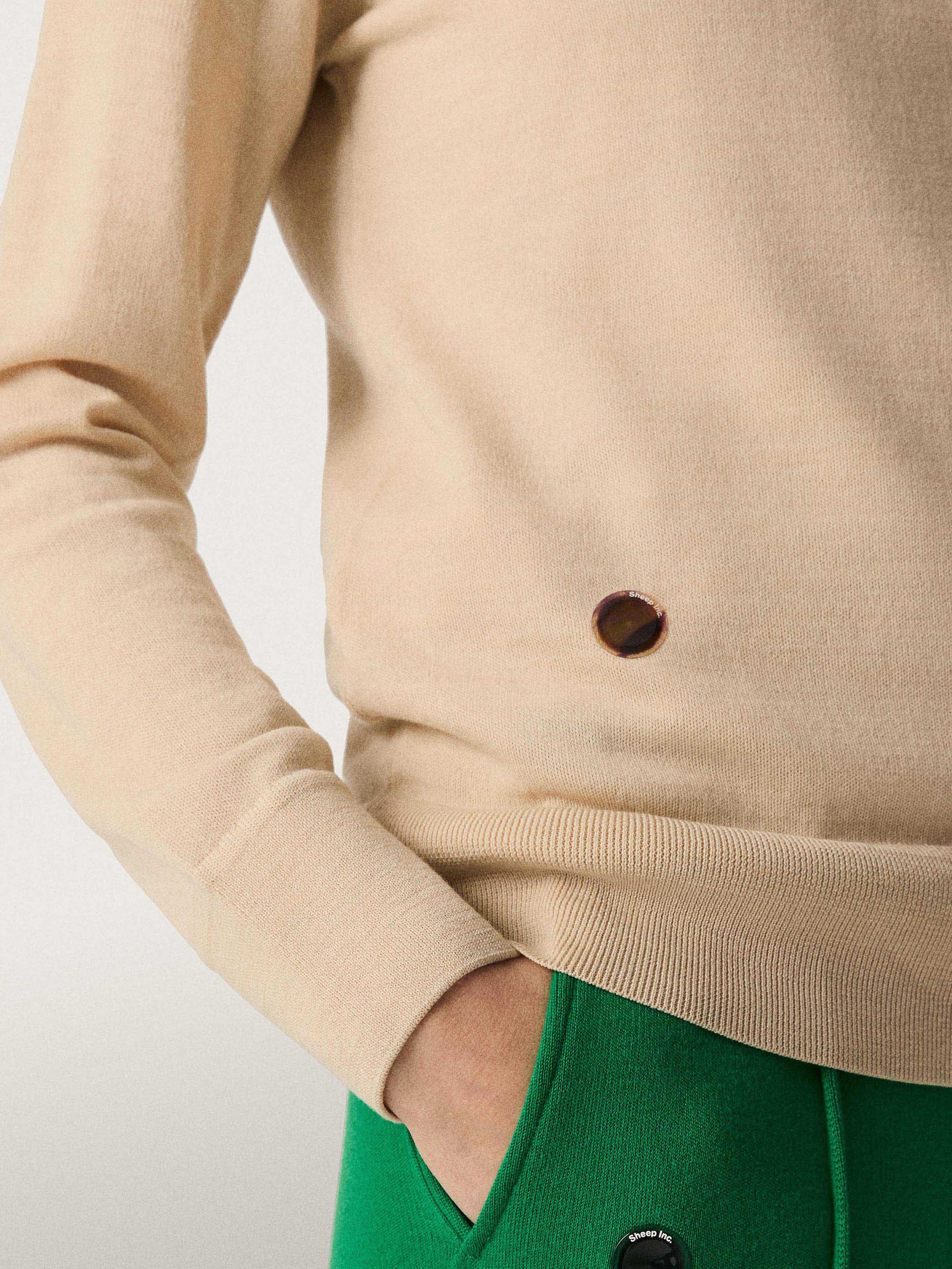 The Crewneck Light - Almond White - Image 3