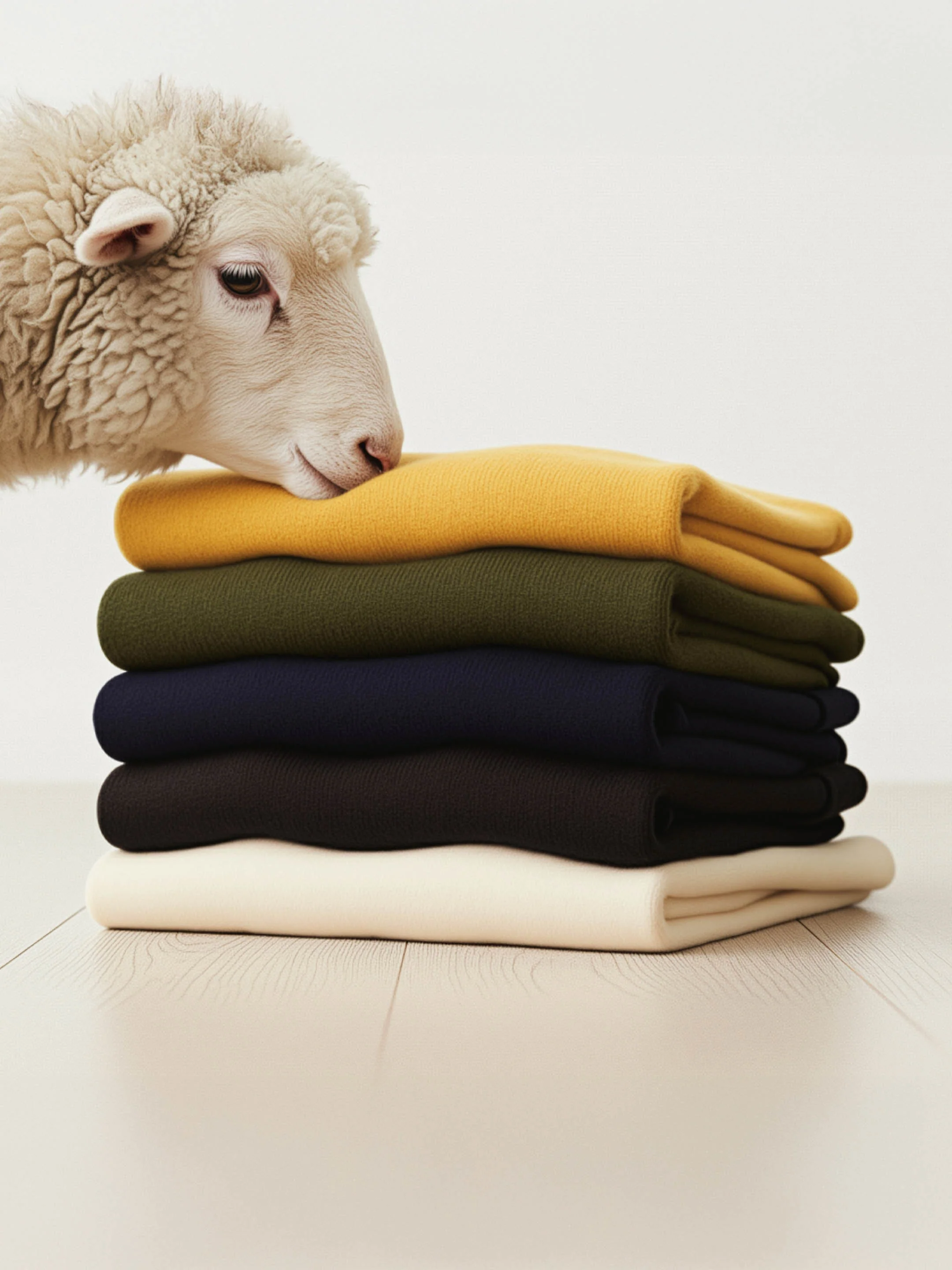 The Crewneck Light - Almond White - Image 6