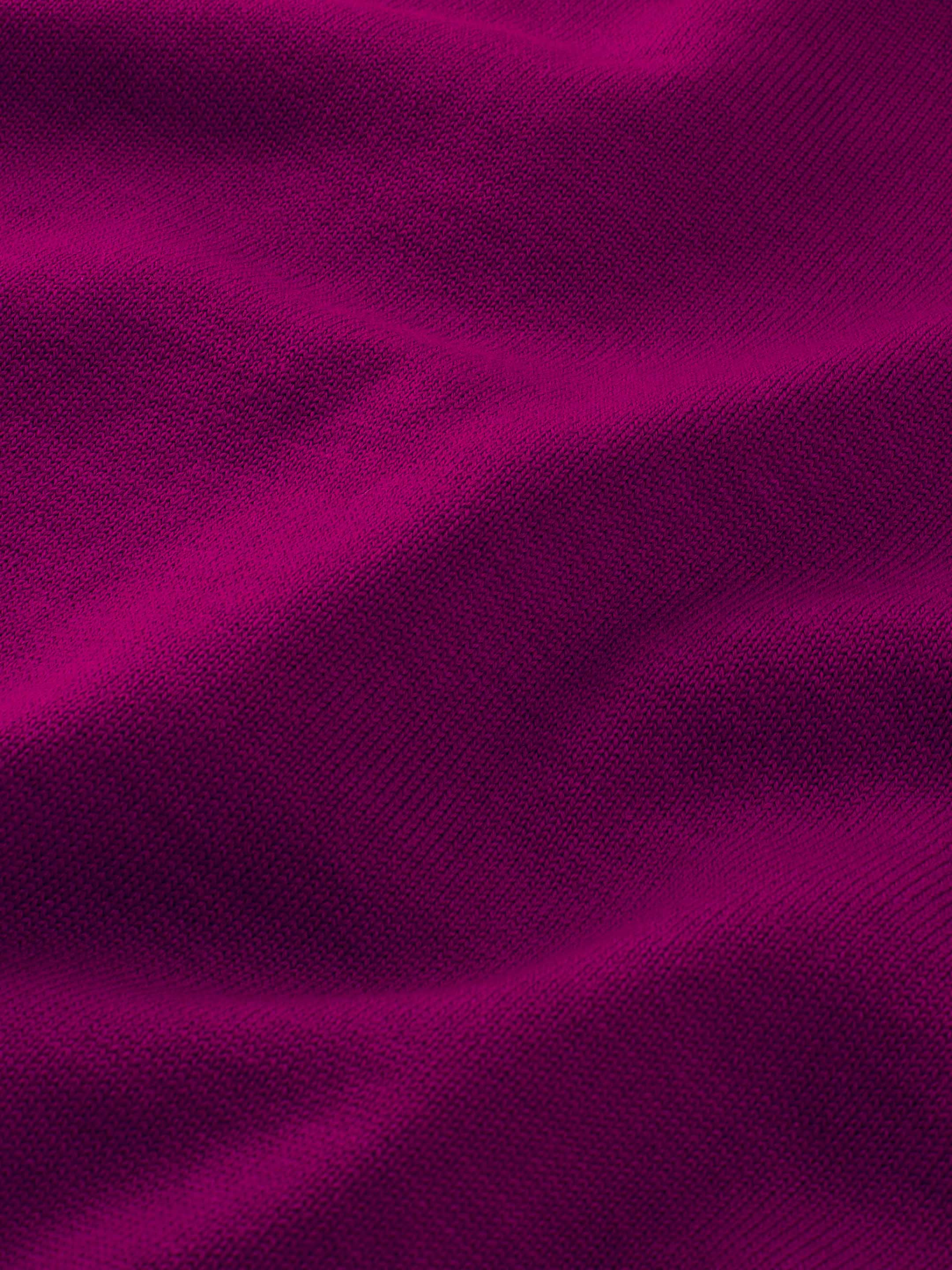 The Boxy Knitted Crewneck - Royal Purple - Image 6