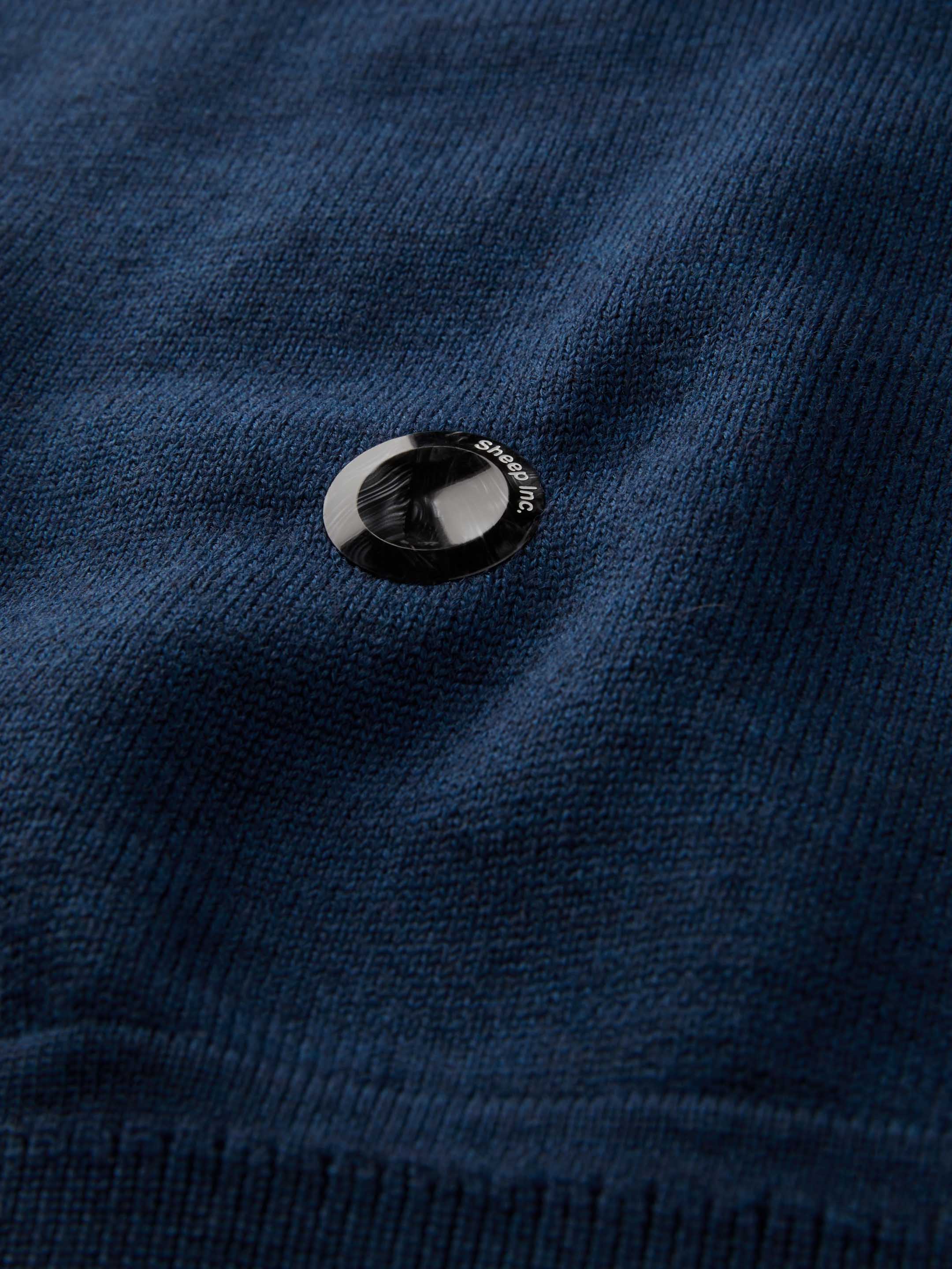 The Boxy Knitted Crewneck - Tasman Blue - Image 6