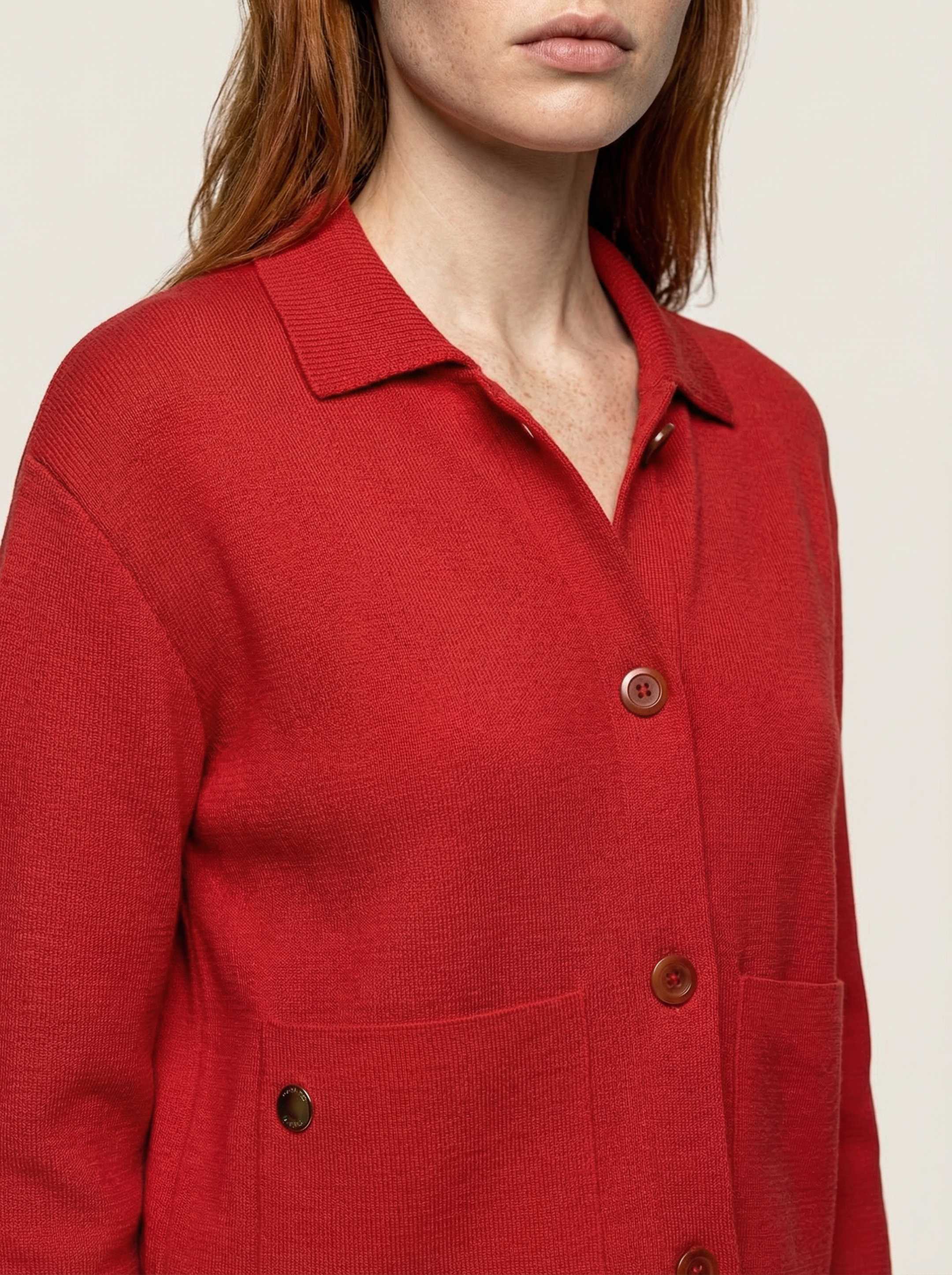 The Chore Jacket - Poppy Red - Image 3