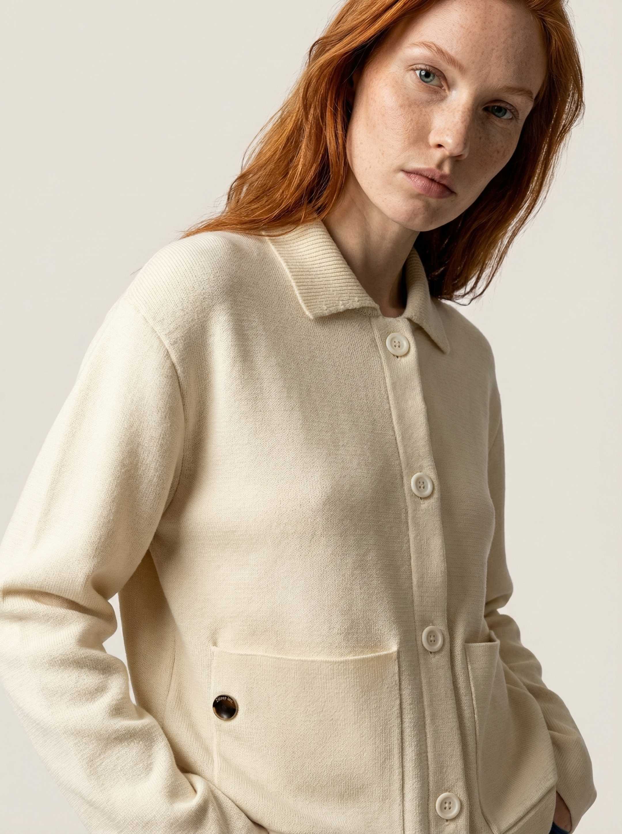 The Chore Jacket - Raw White - Image 3