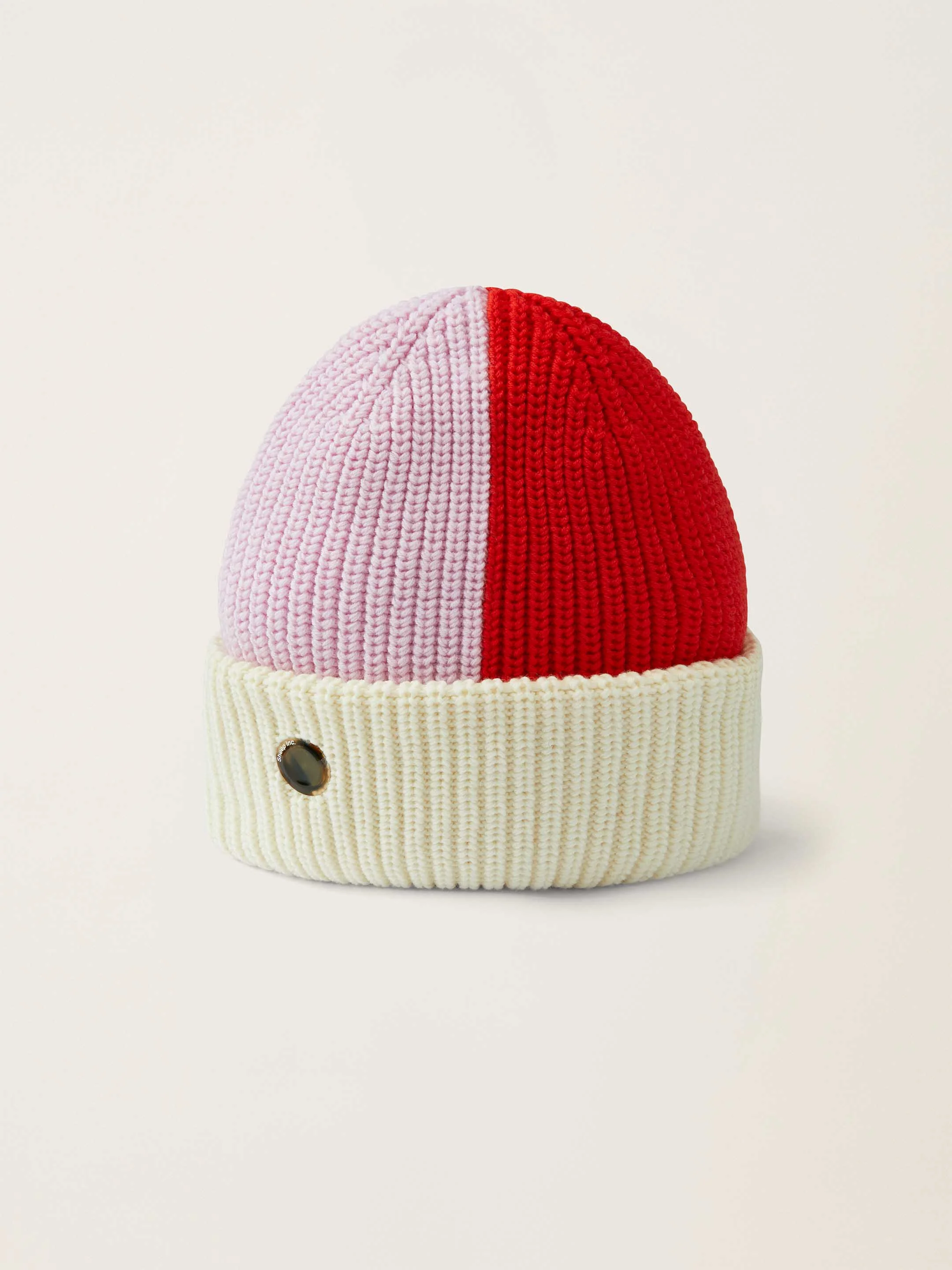The Colourstack Beanie - Raw White - Image 3