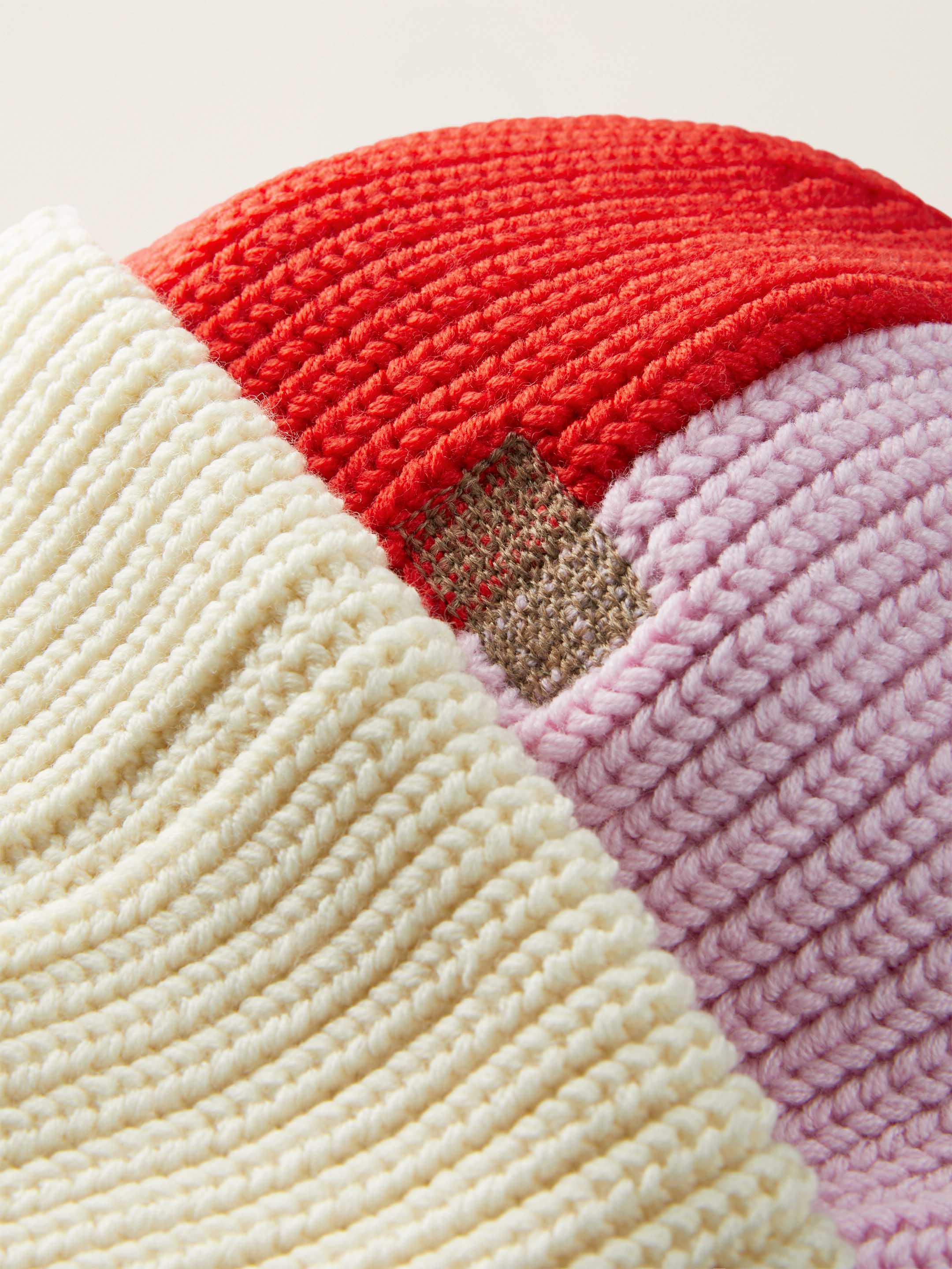 The Colourstack Beanie - Raw White - Image 4