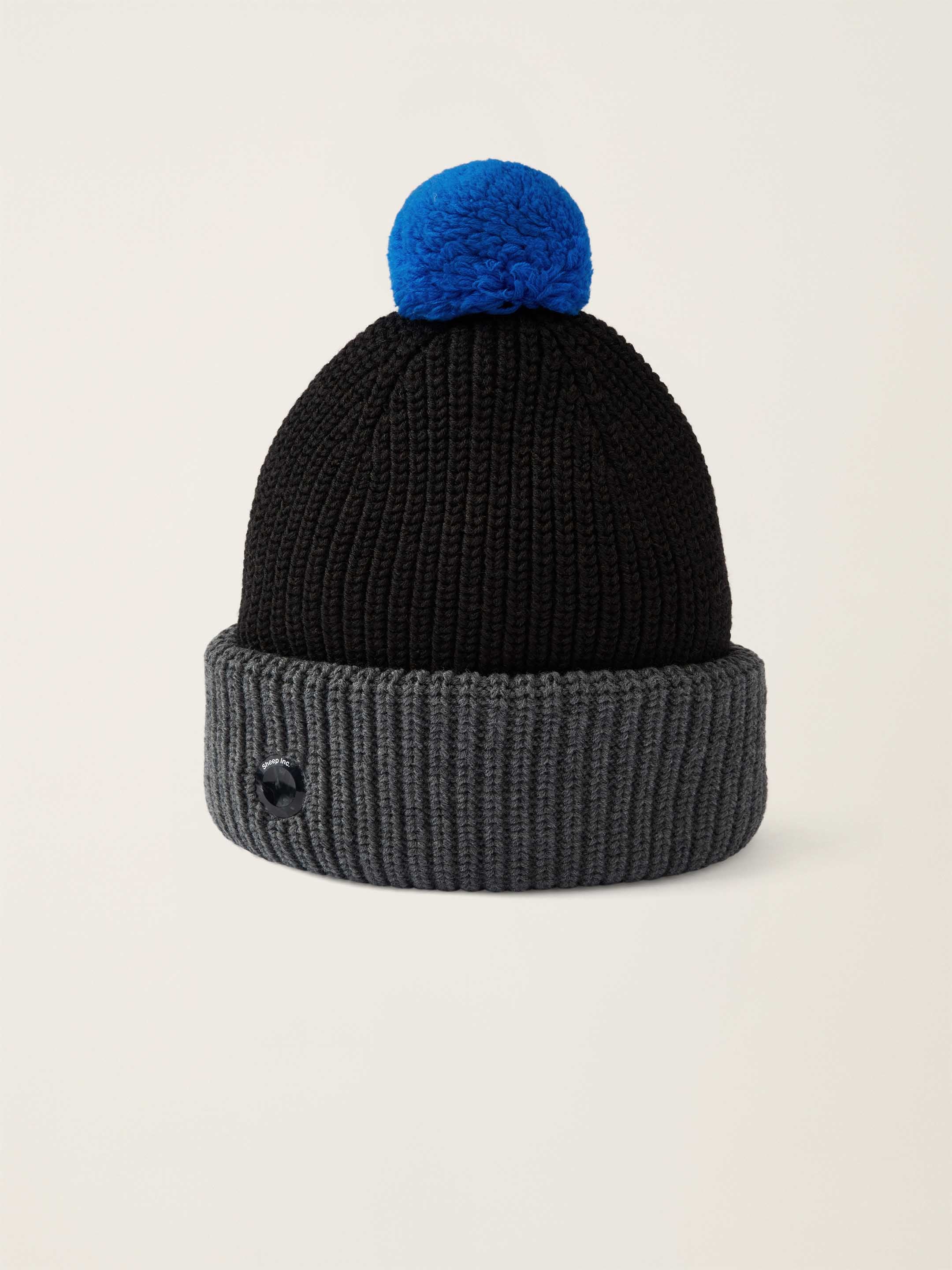 The Iconic Bobble Beanie - Anthracite Black - Image 3