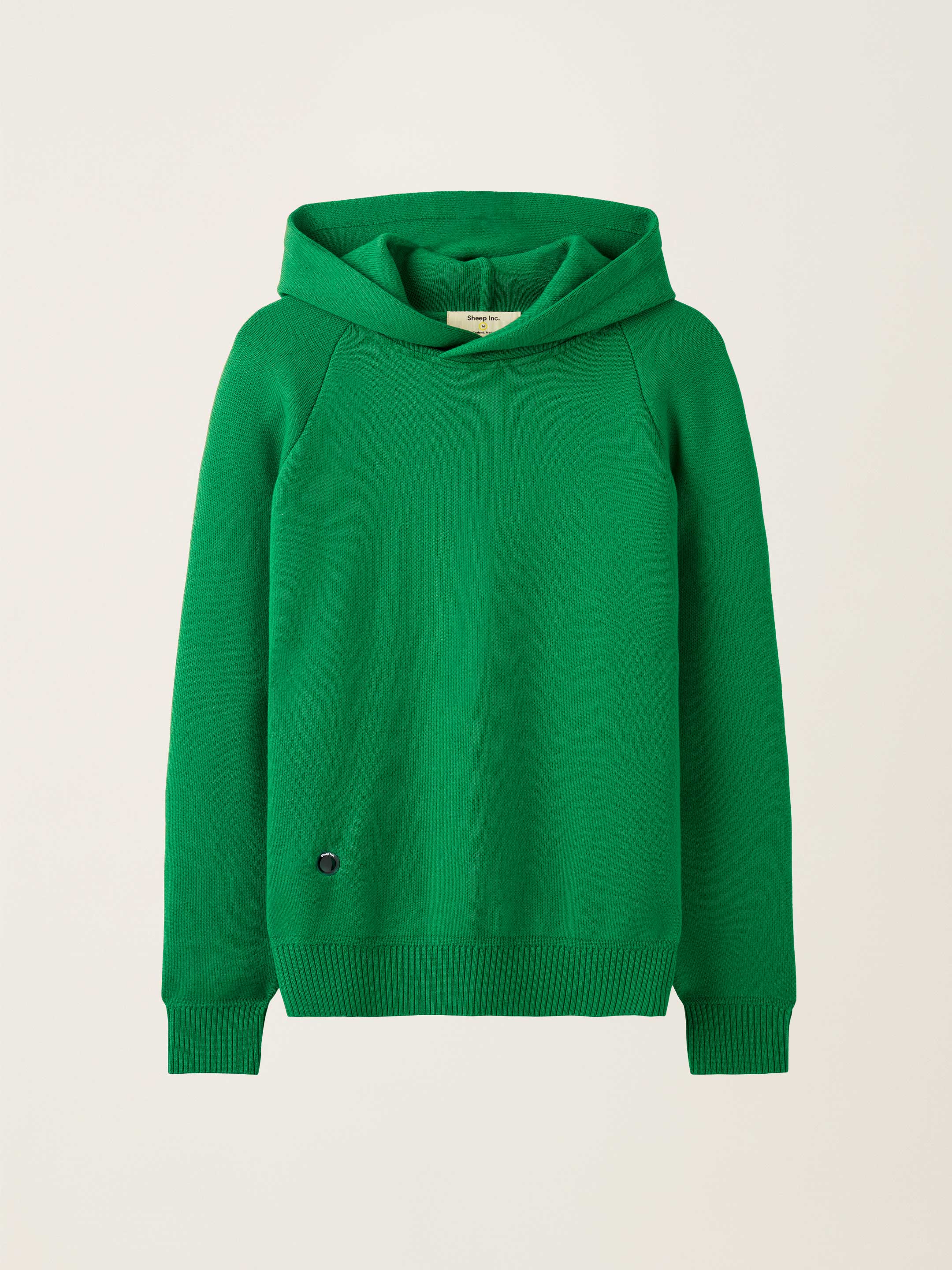 The Knitted Hoodie - Bottle Green - Image 6