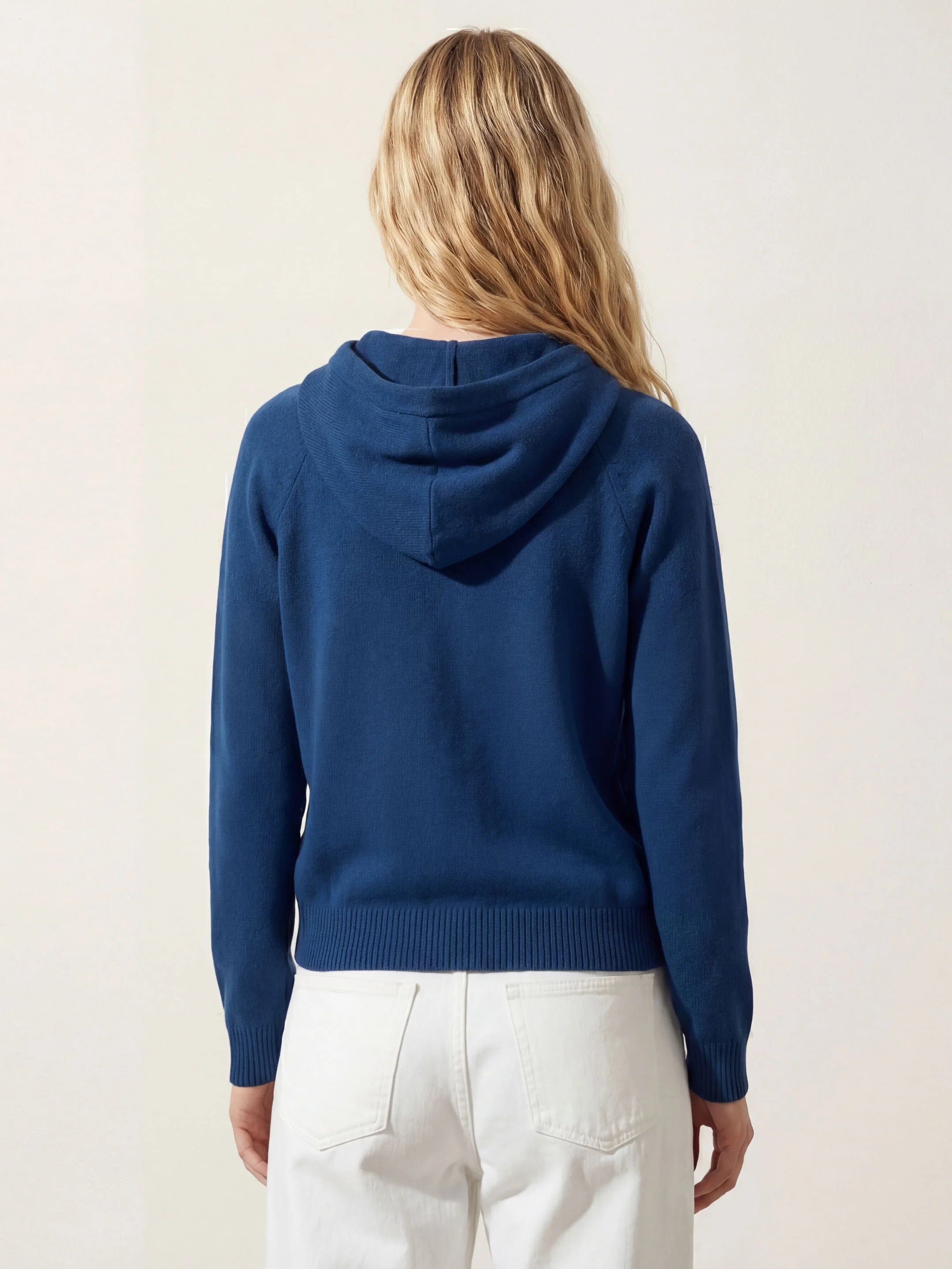 The Knitted Hoodie - Tasman Blue - Image 6