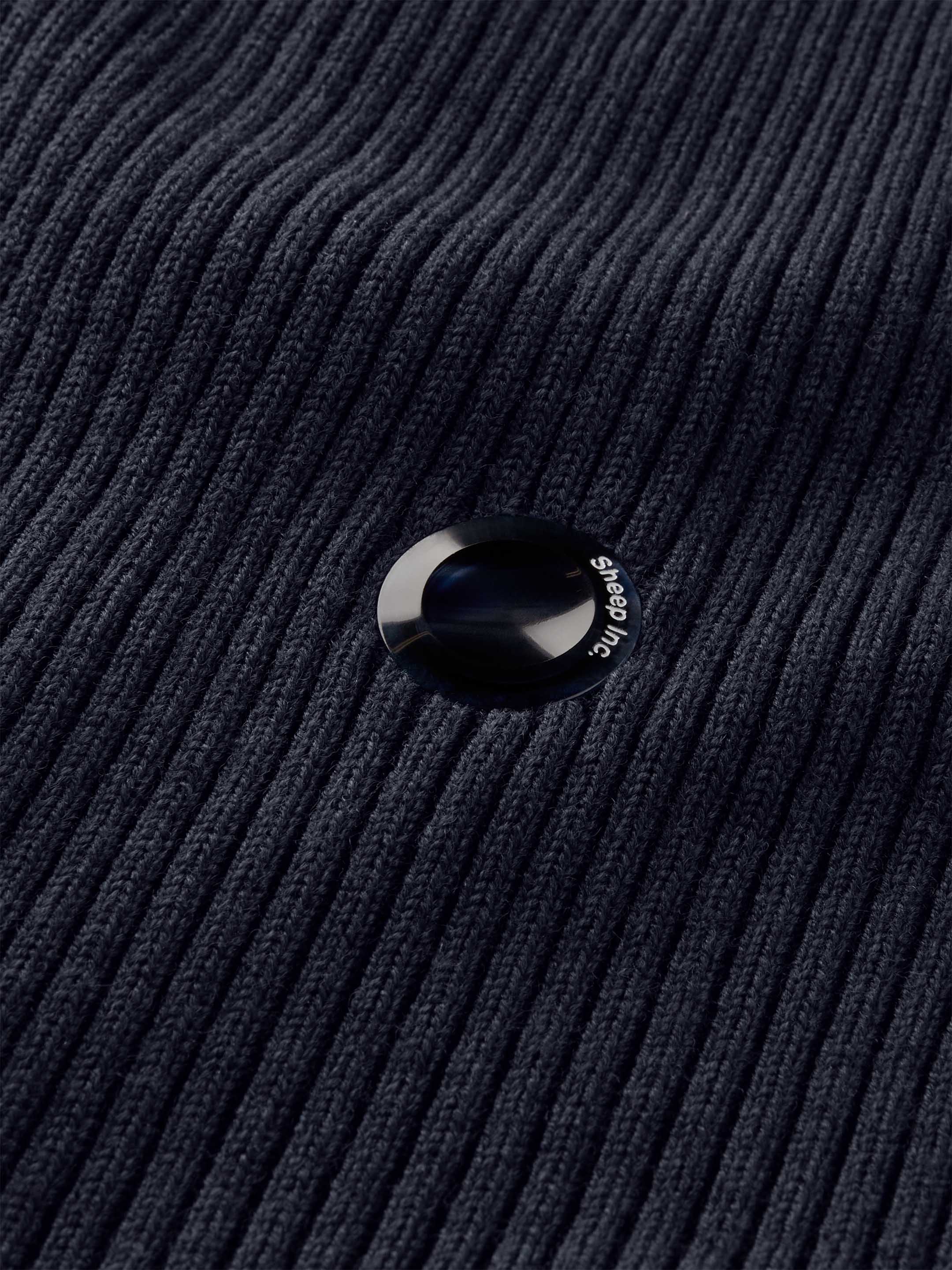 The Ribbed Knitted Skirt - Pacific Blue - Image 6