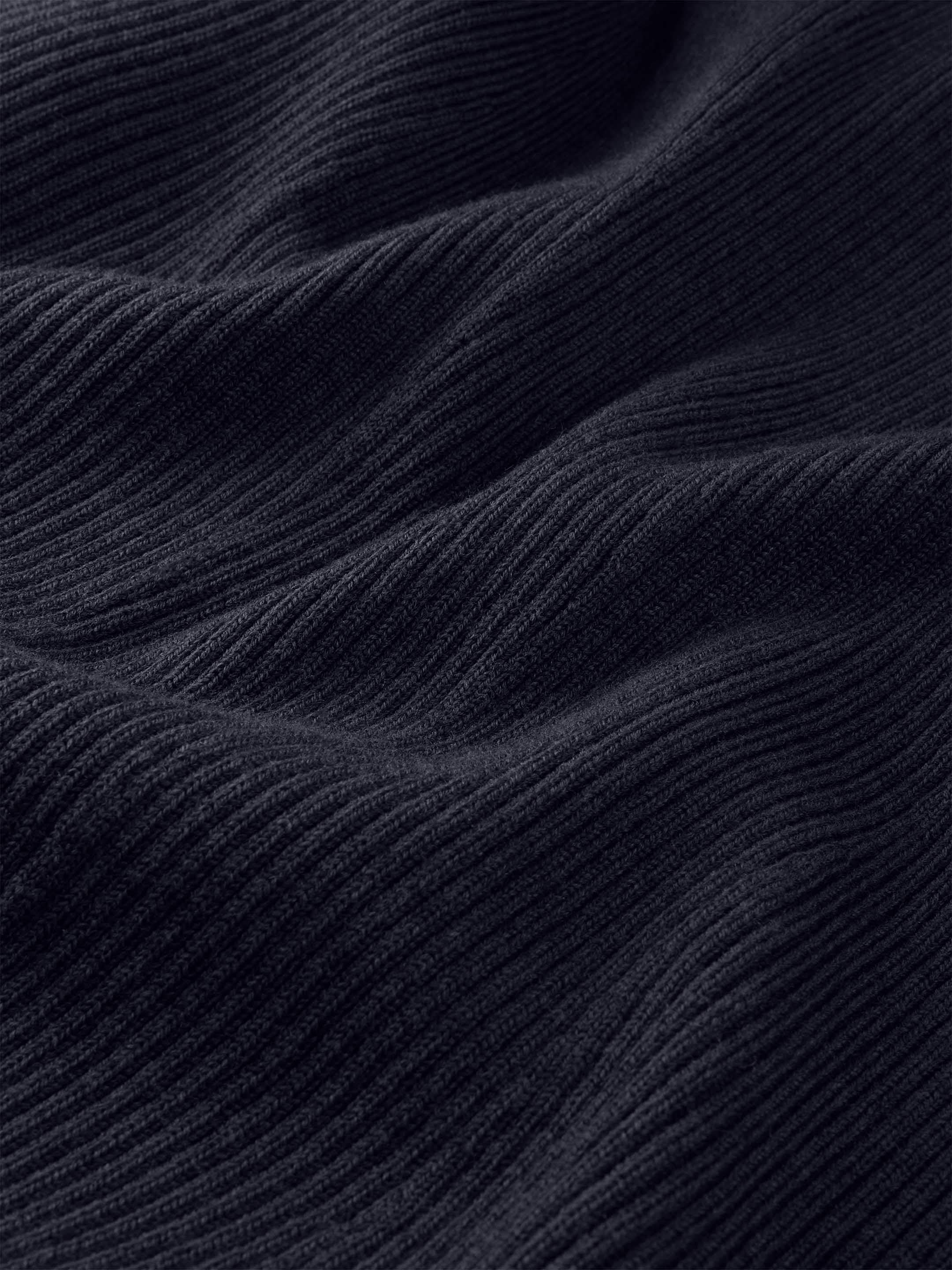 The Ribbed Knitted Skirt - Pacific Blue - Image 7