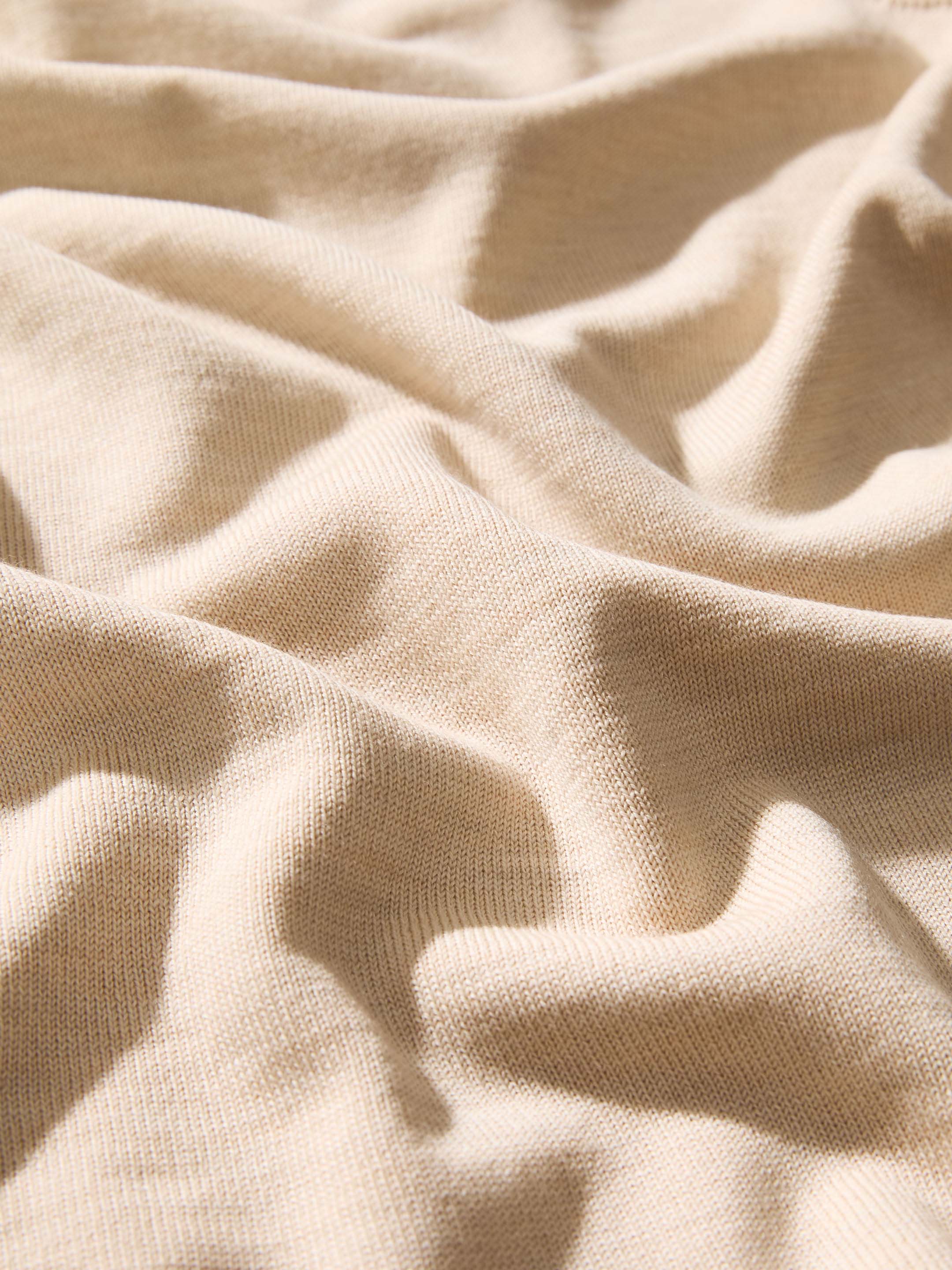 The Knitted Vest - Almond White - Image 3