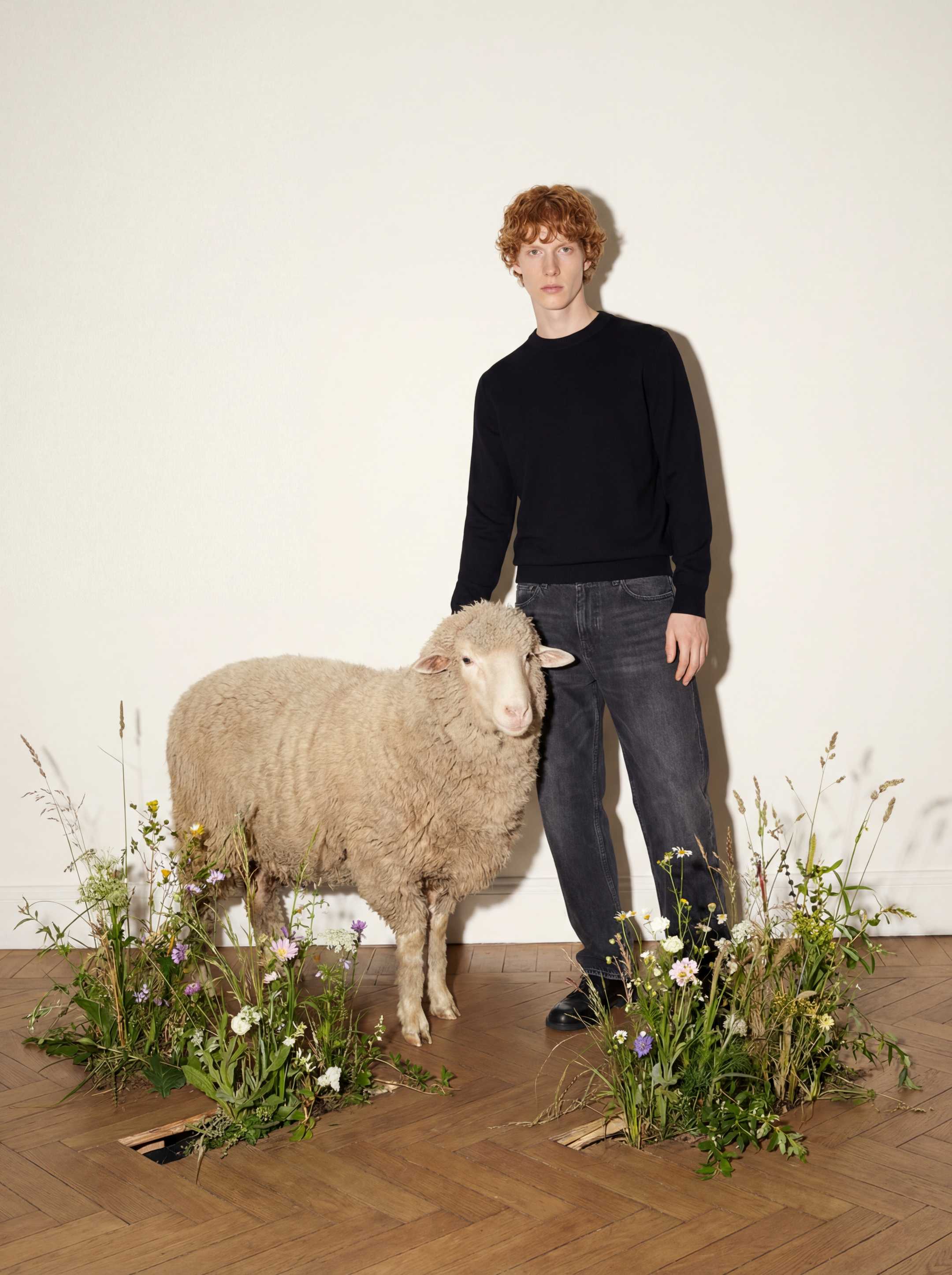 The Fine Knit Crewneck - Anthracite Black - Image 3