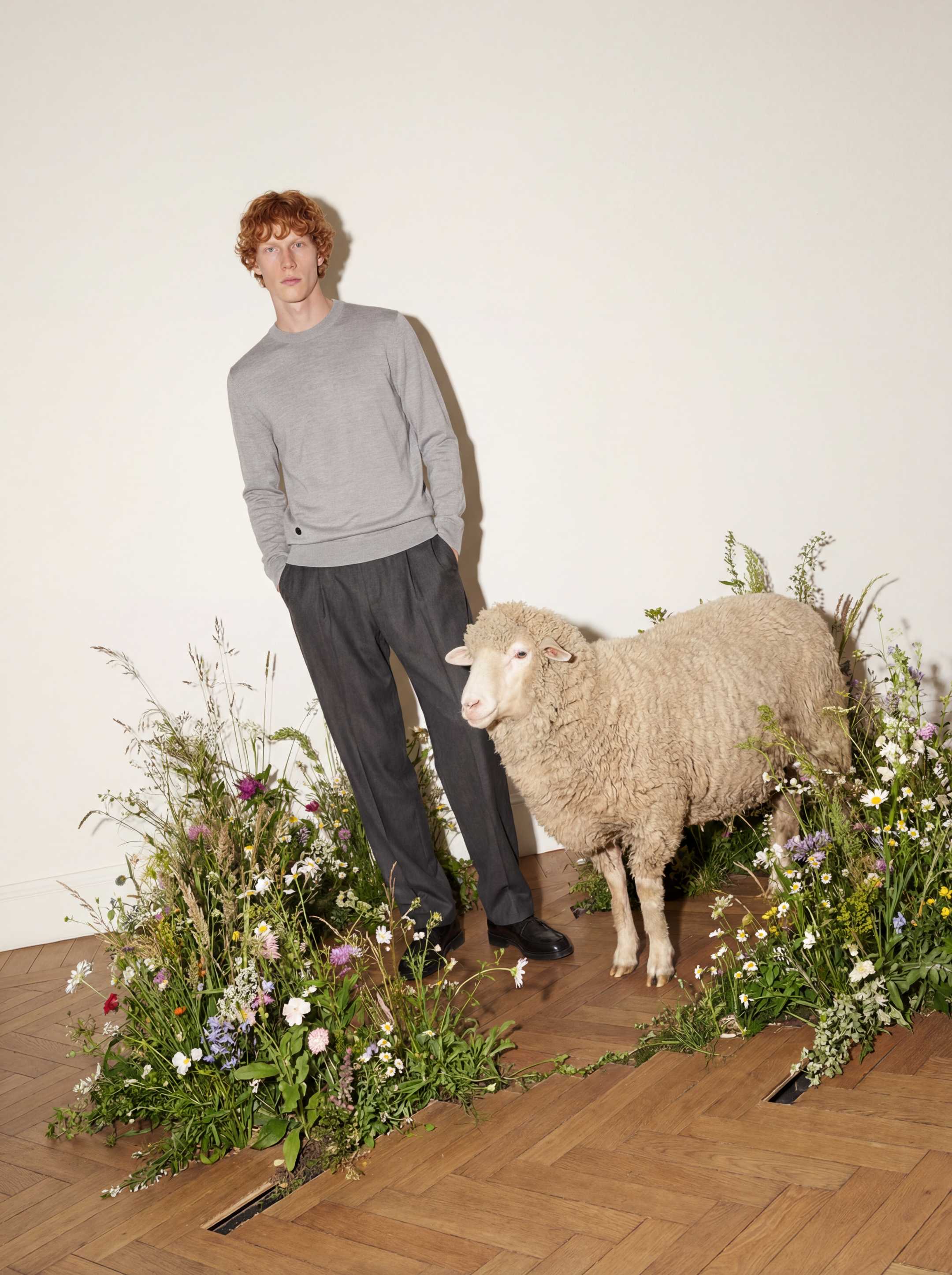 The Fine Knit Crewneck - Moon Grey - Image 3
