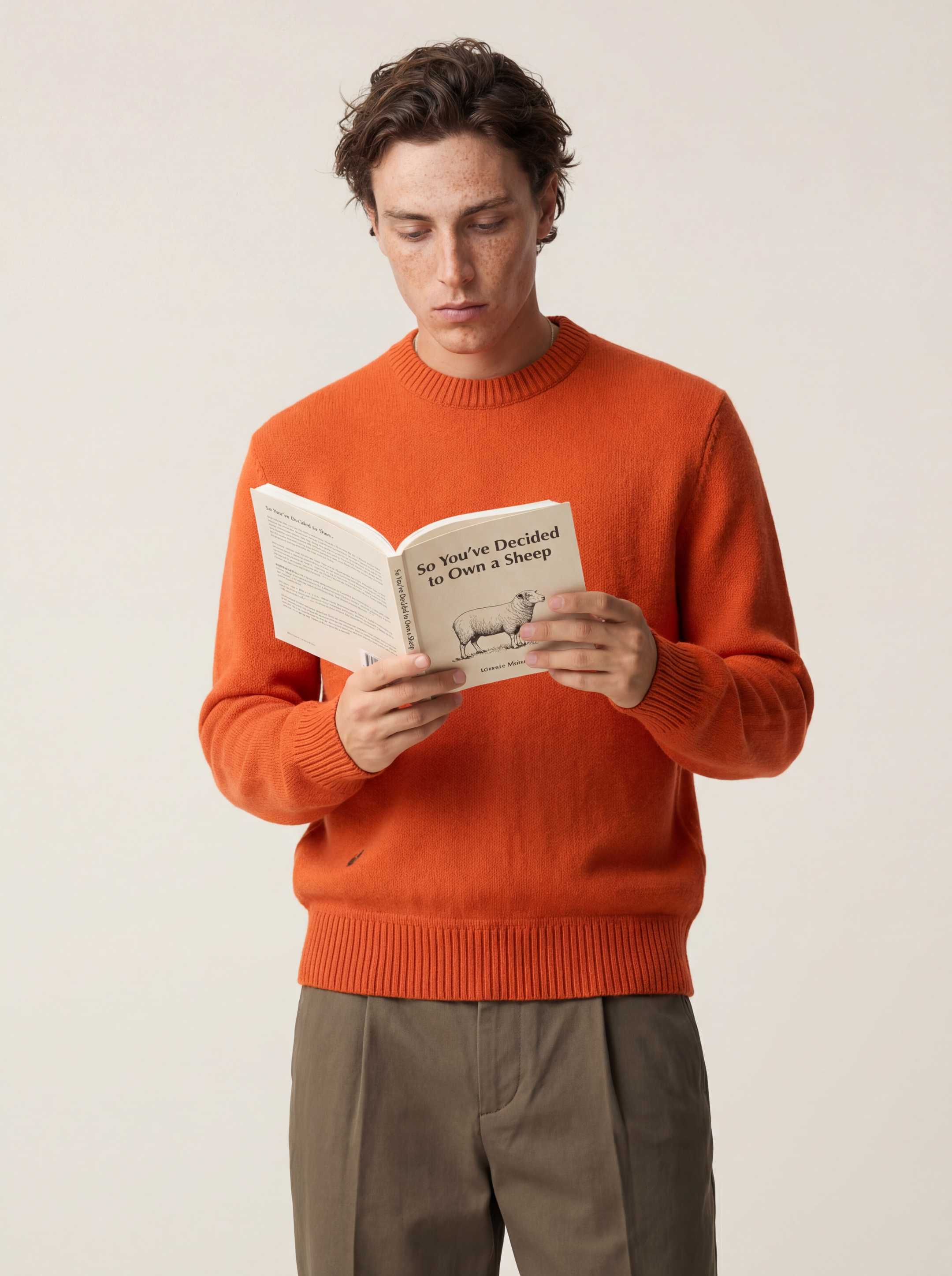 The Original Crewneck - Burnt Orange