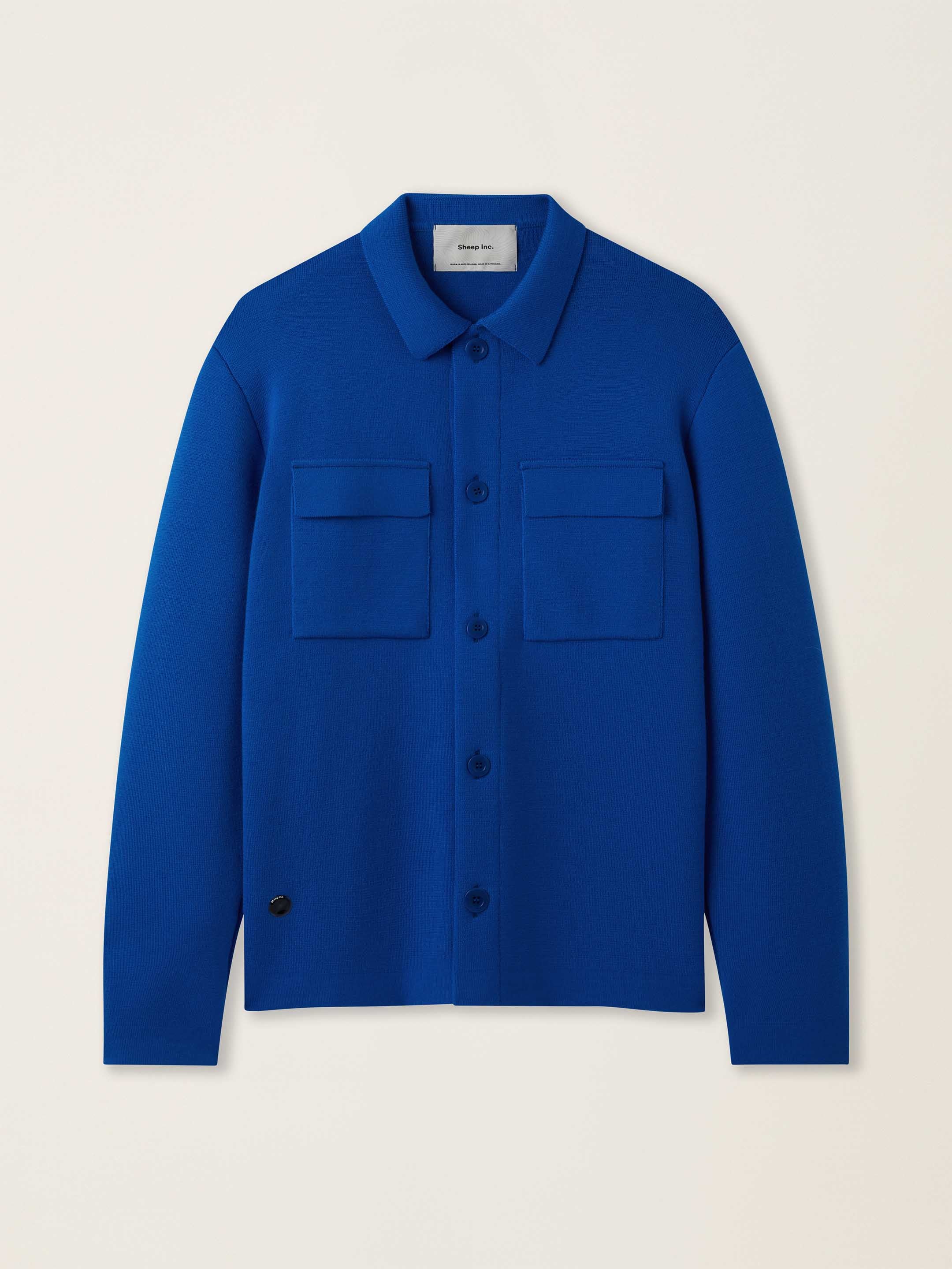 The Over Shirt - Cobalt Blue - Image 6