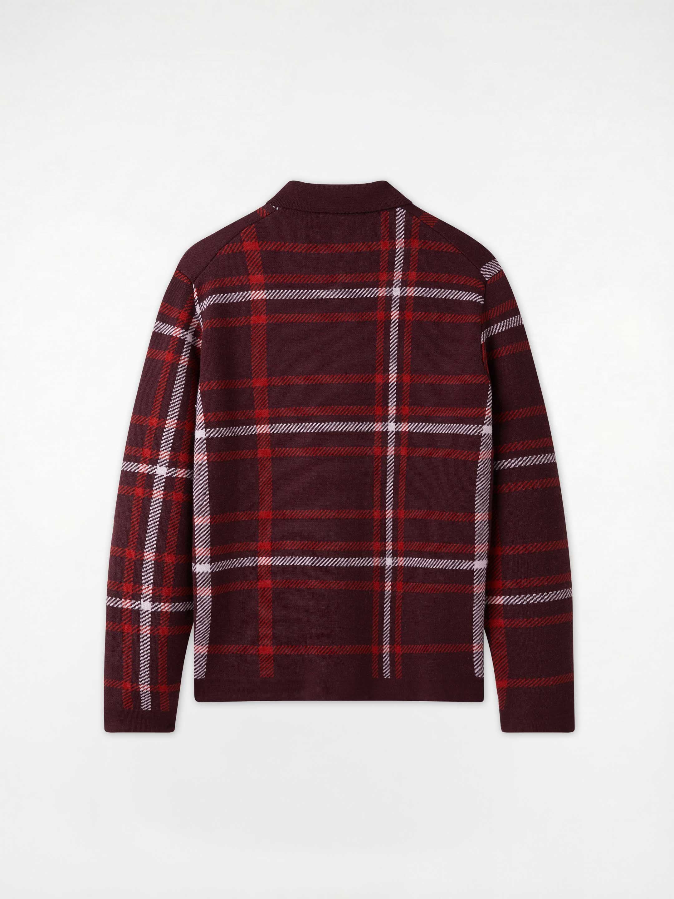 The Plaid Over Shirt - Konini Burgundy - Image 6
