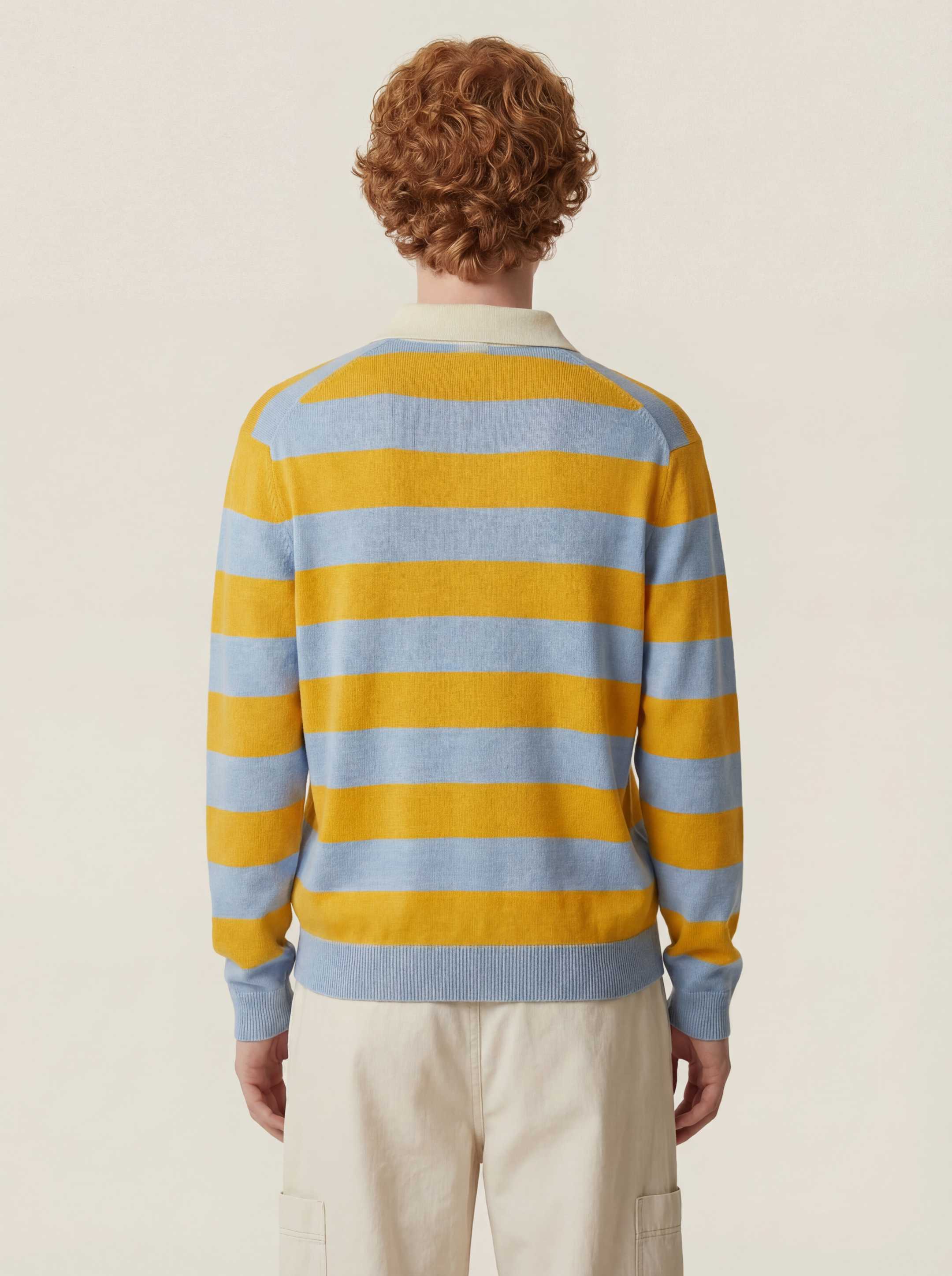 The Rugby Polo - Sunflower Yellow - Image 3