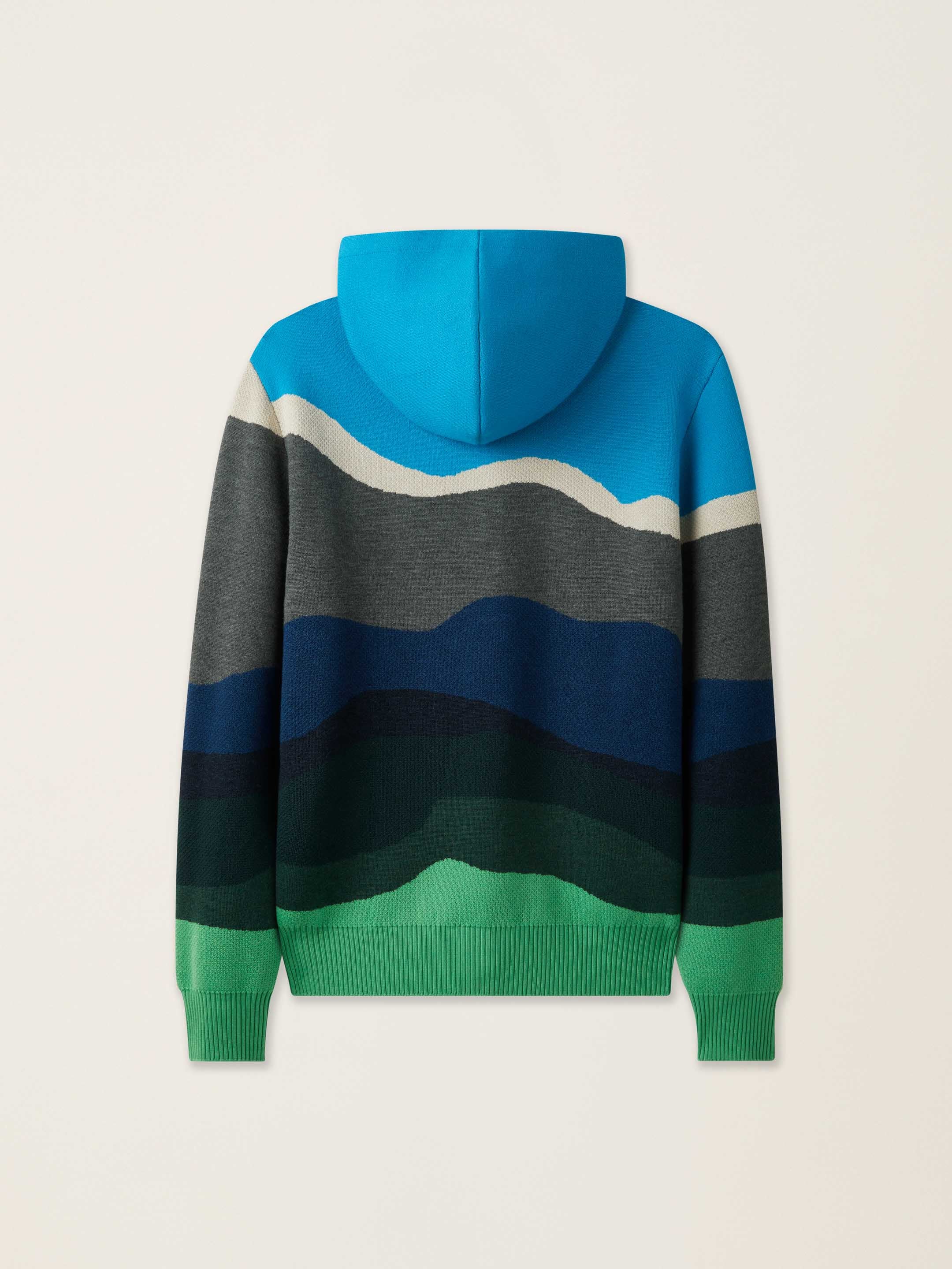 The Sheepscape Hoodie - Turquoise Blue - Image 12