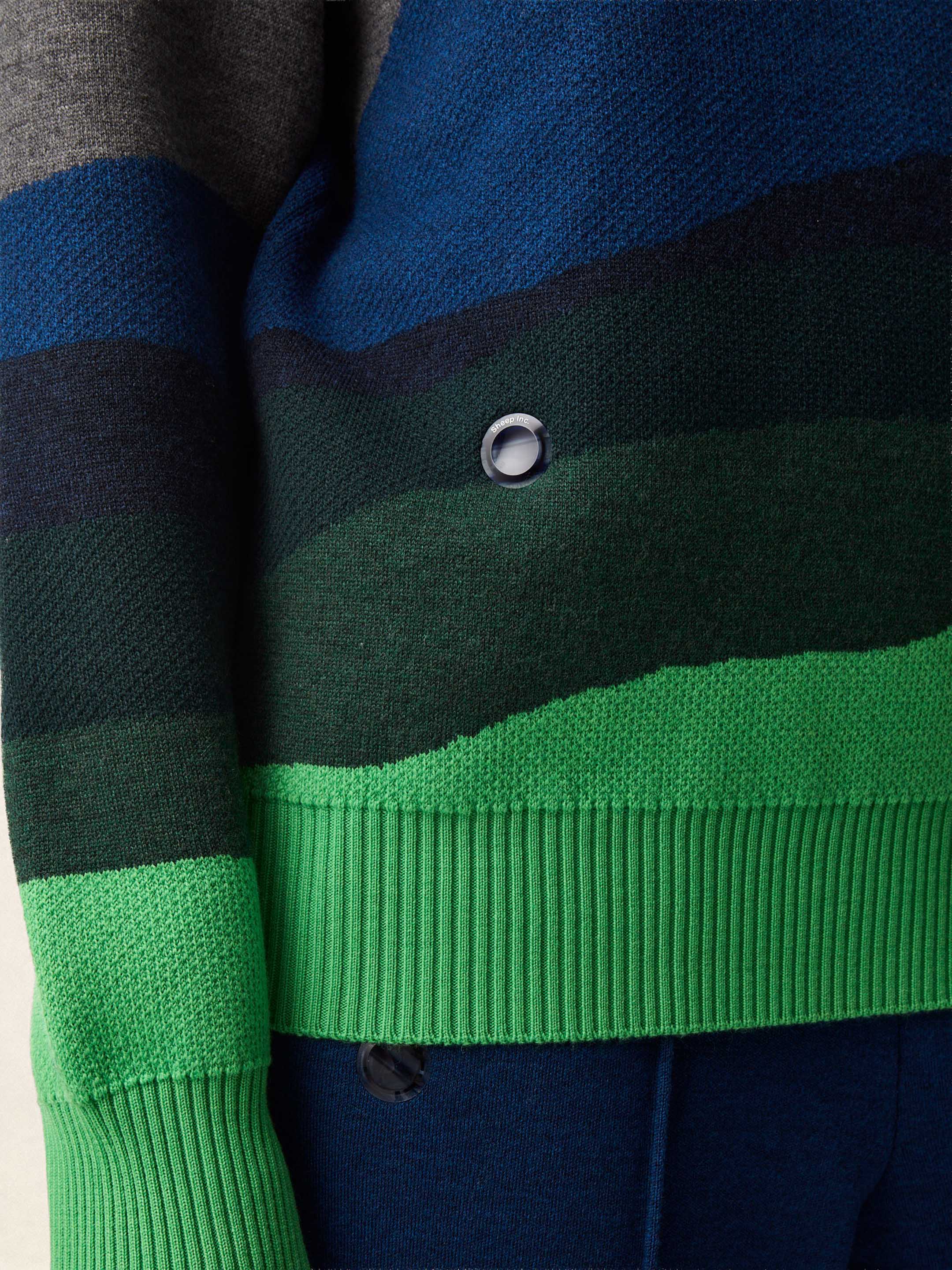 The Sheepscape Hoodie - Turquoise Blue - Image 8