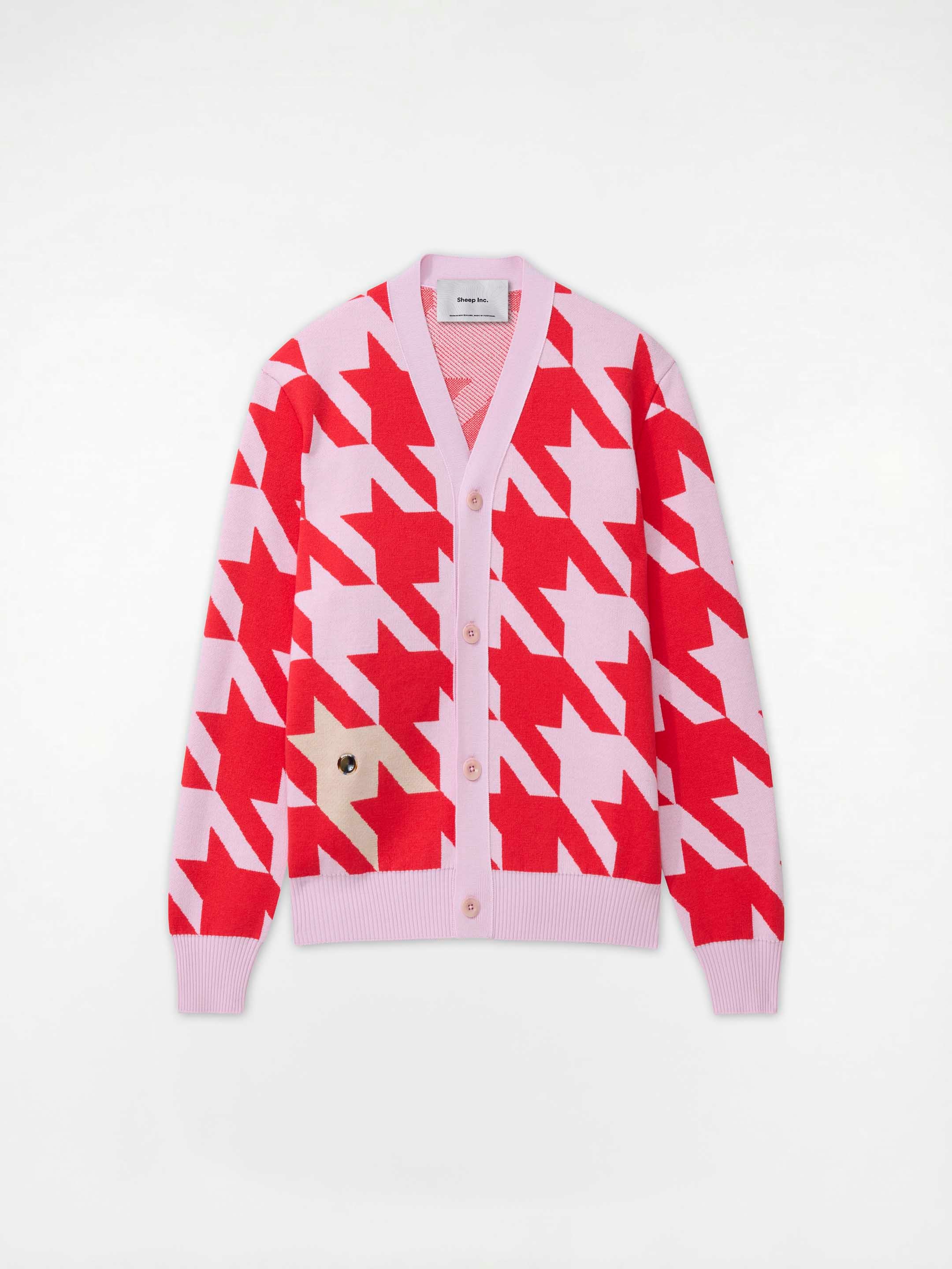 The Sheepstooth Cardigan - Candyfloss Pink - Image 8