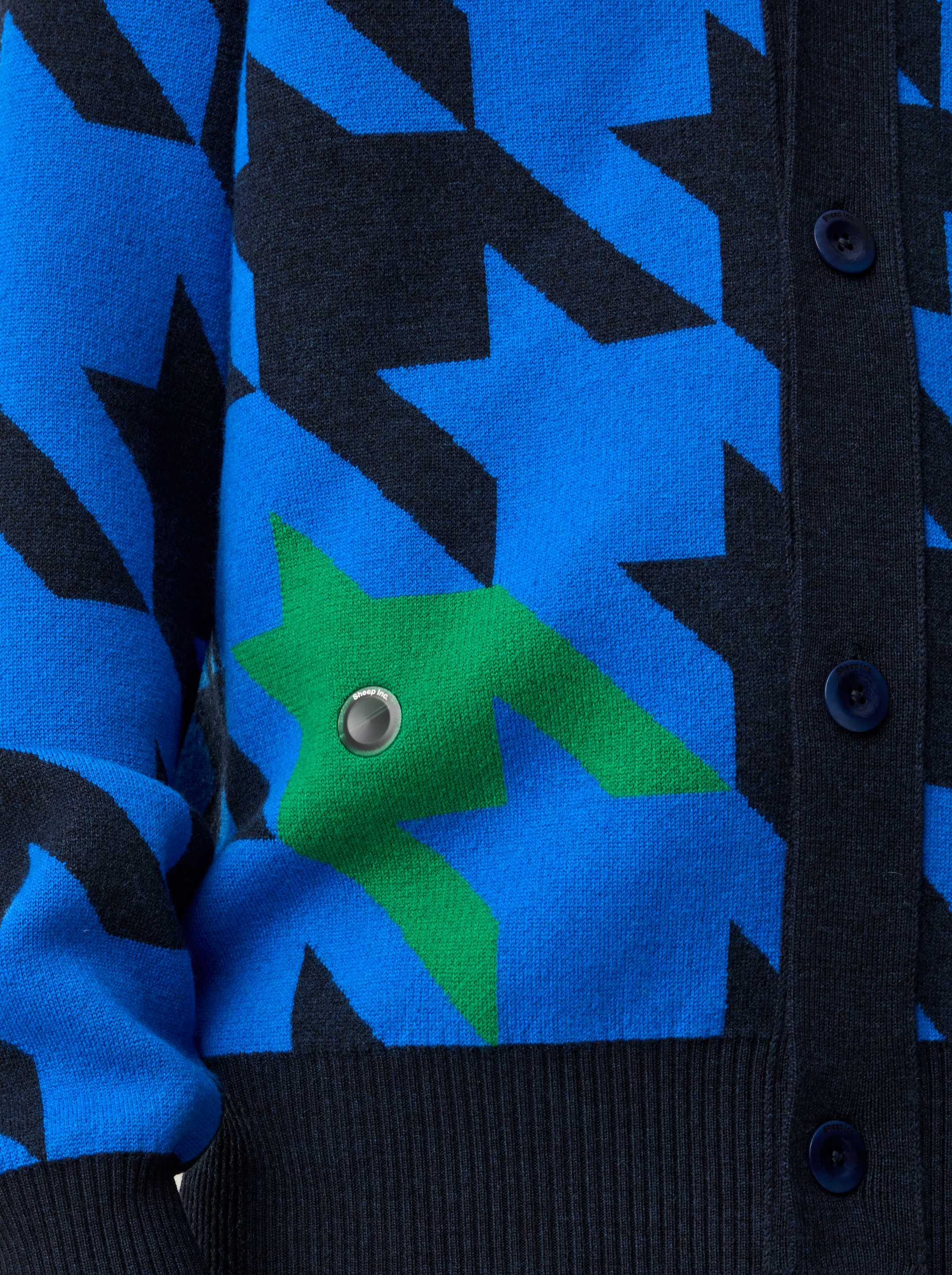 The Sheepstooth Cardigan - Pacific Blue - Image 10
