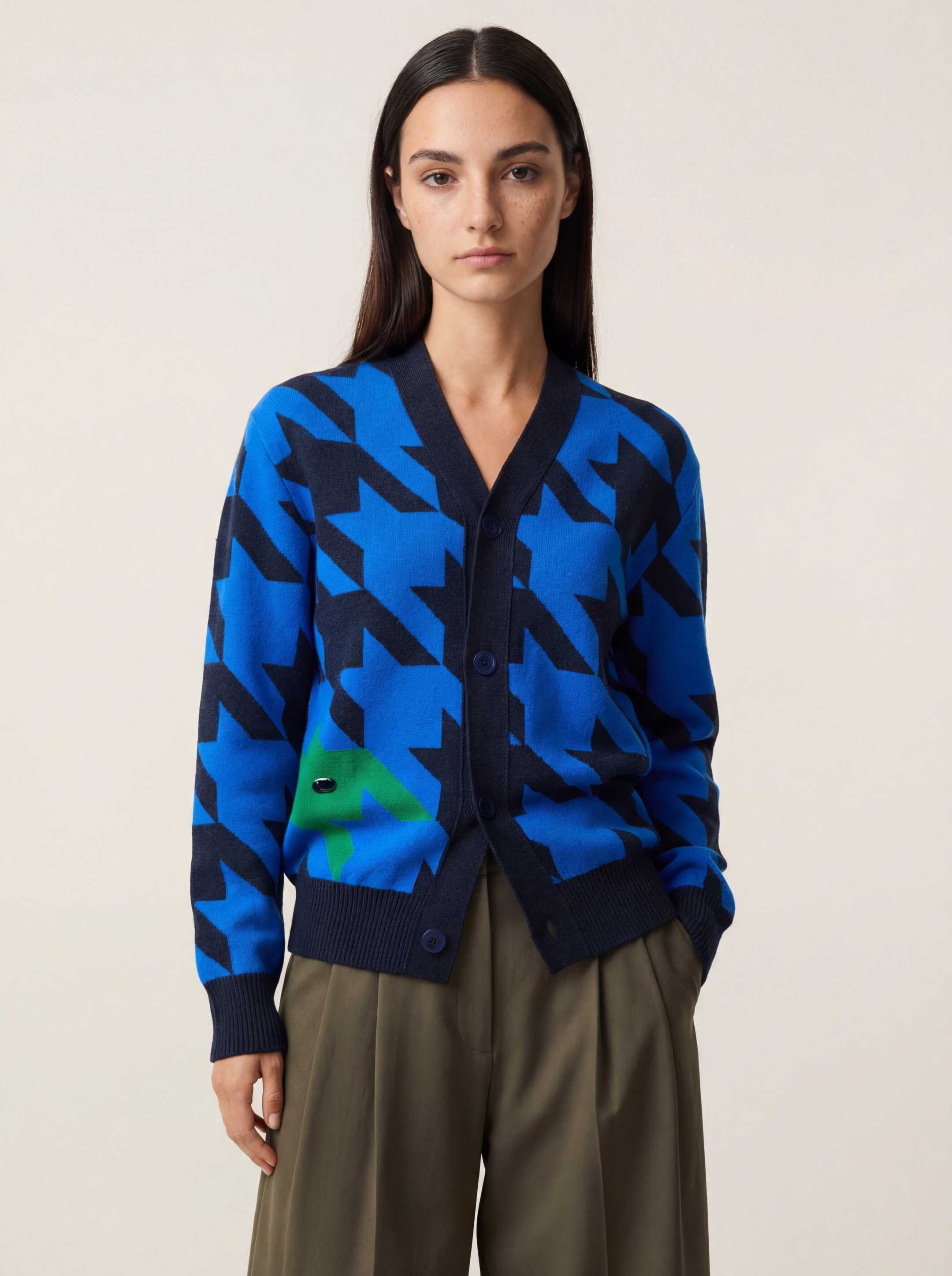 The Sheepstooth Cardigan - Pacific Blue - Image 4