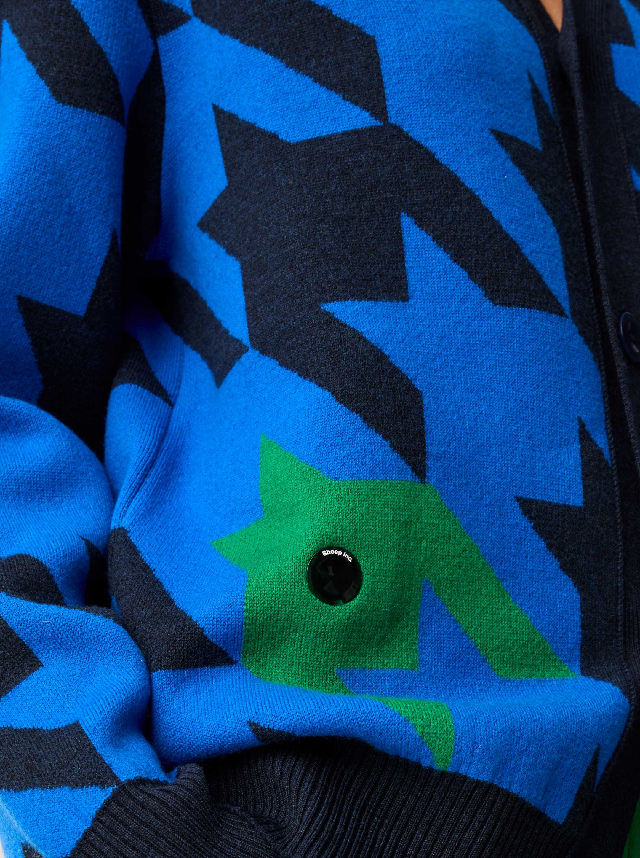 The Sheepstooth Cardigan - Pacific Blue - Image 9