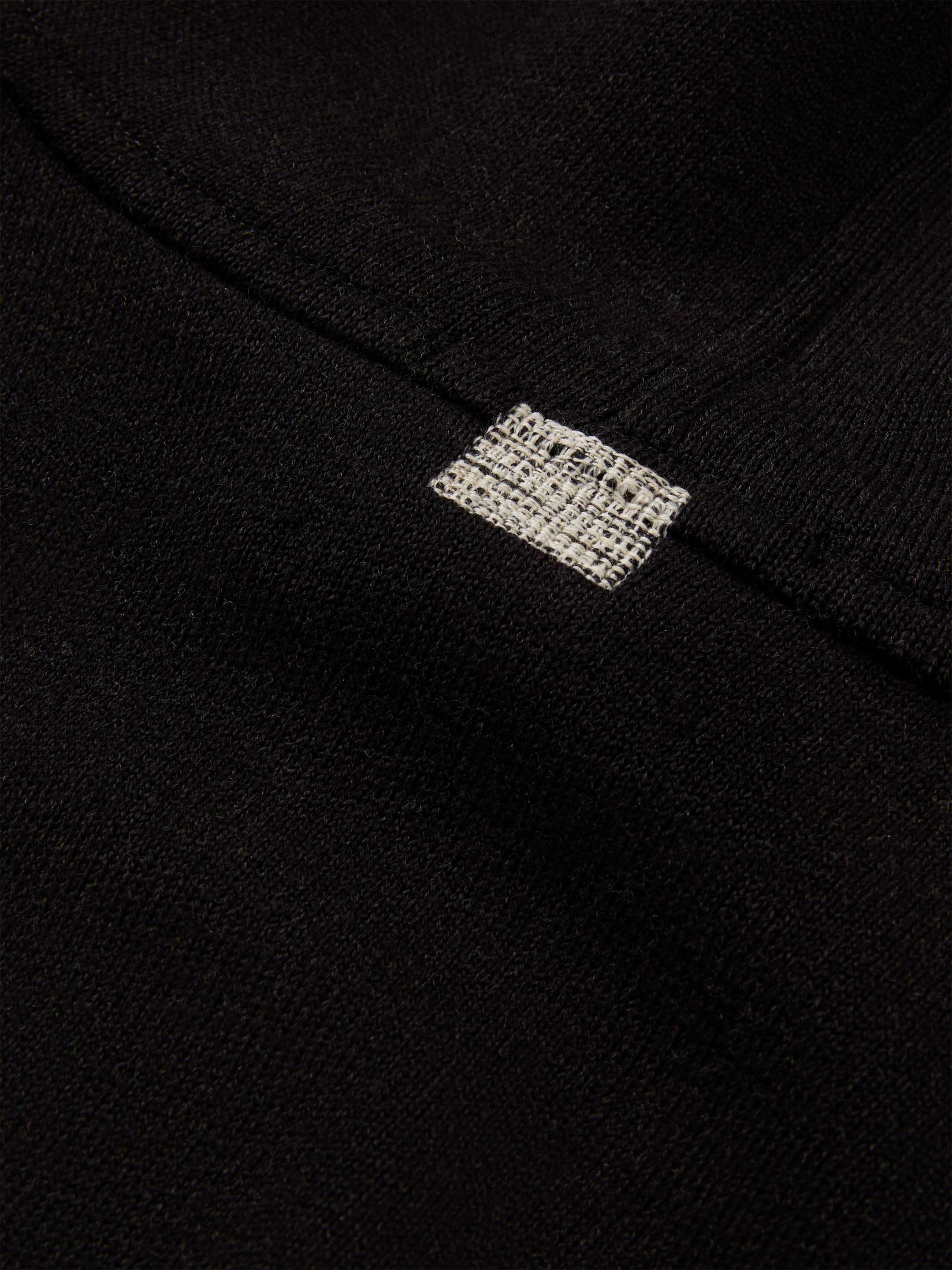 The Signature Merino Hoodie - Anthracite Black - Image 6