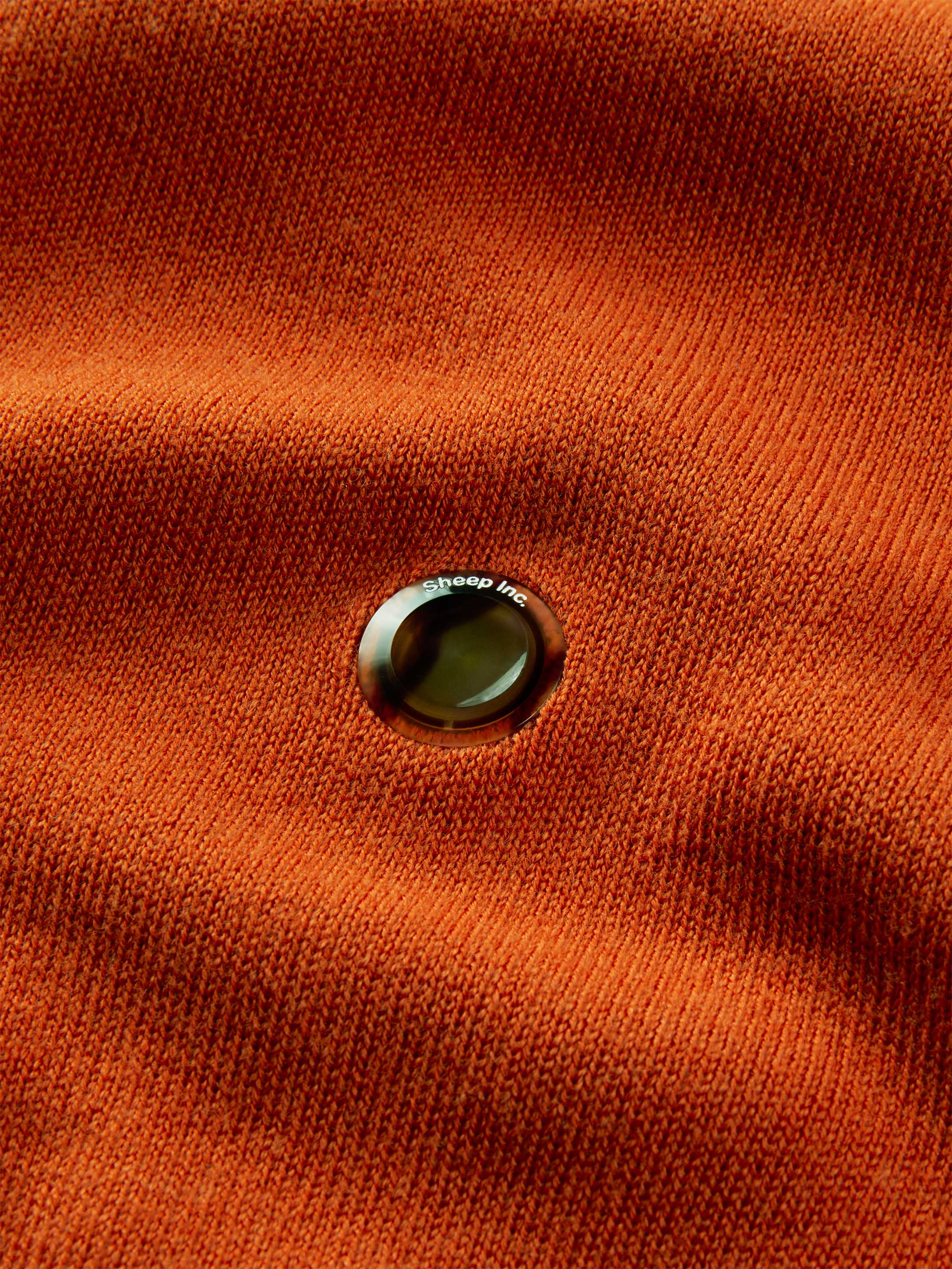 The Signature Merino Hoodie - Burnt Orange - Image 6