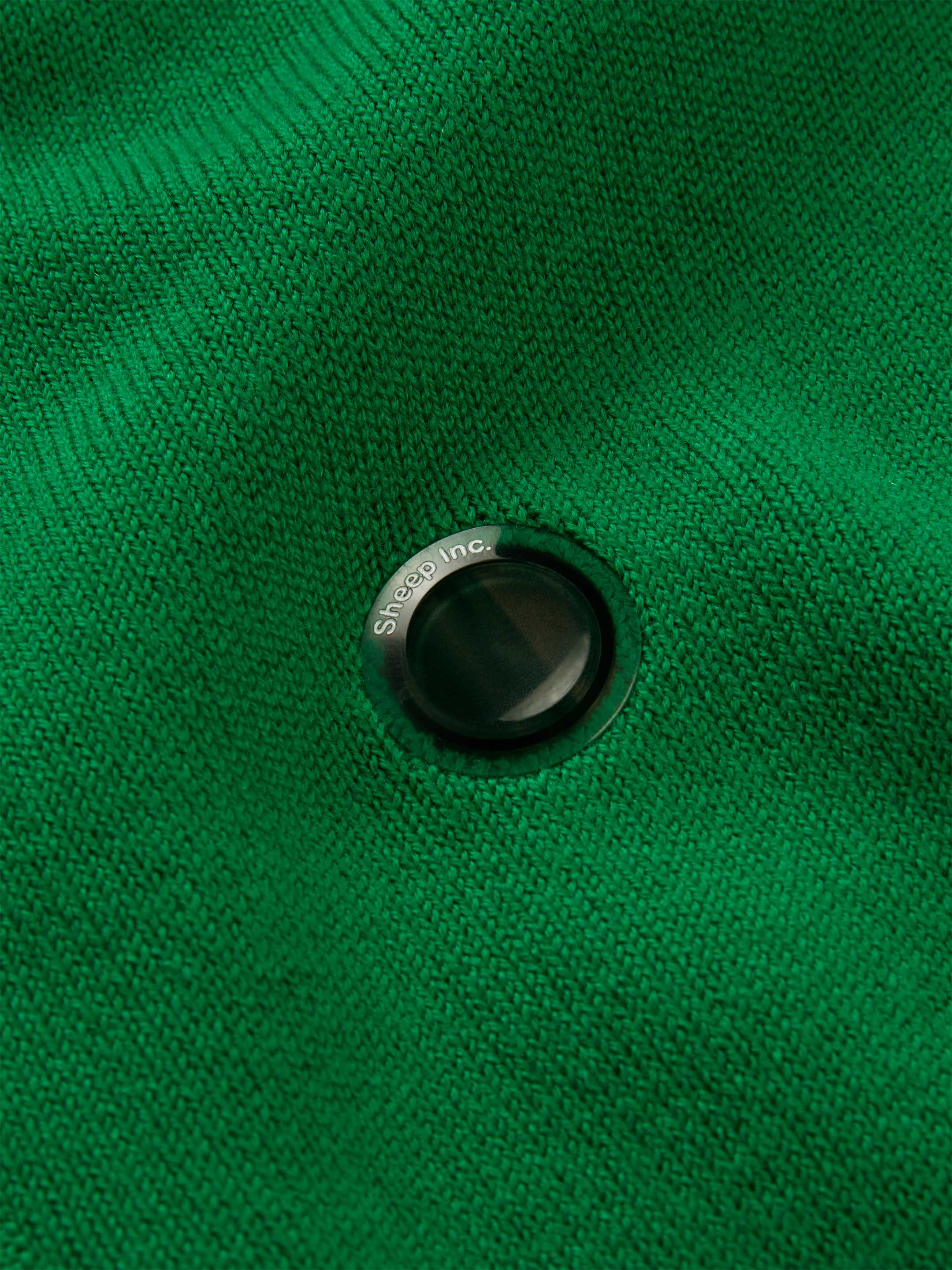 The Signature Merino Zip Hoodie - Bottle Green - Image 7