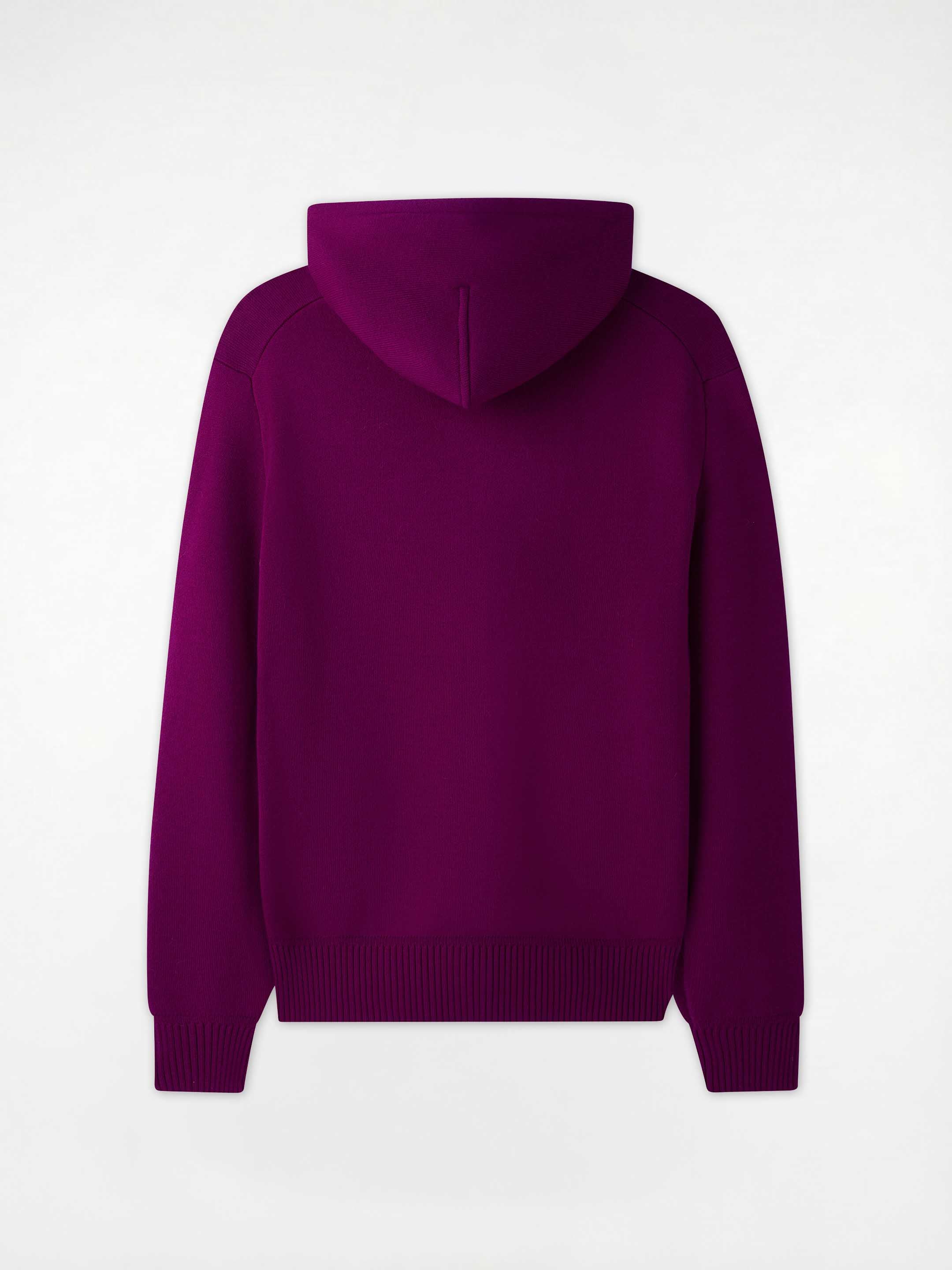 The Signature Merino Zip Hoodie - Royal Purple - Image 7