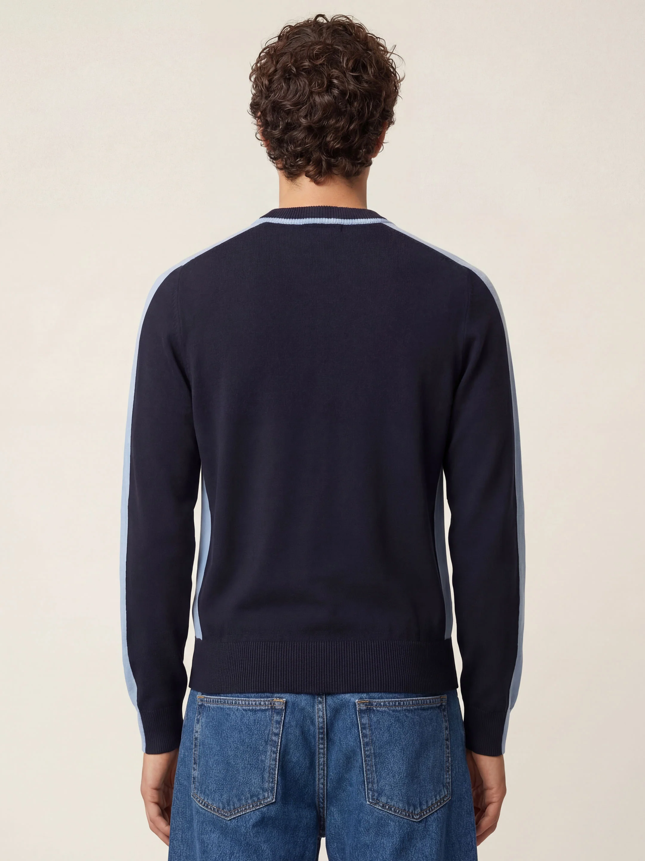 The Silhouette Crewneck - Pacific Blue - Image 4