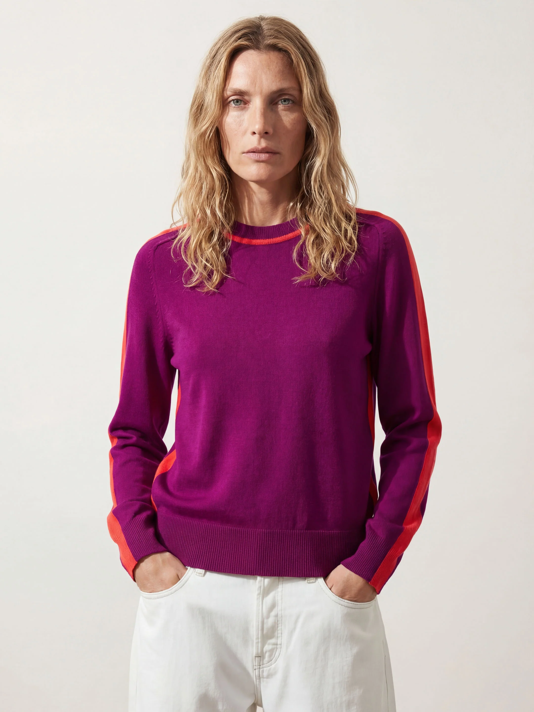 The Silhouette Crewneck - Royal Purple - Image 2
