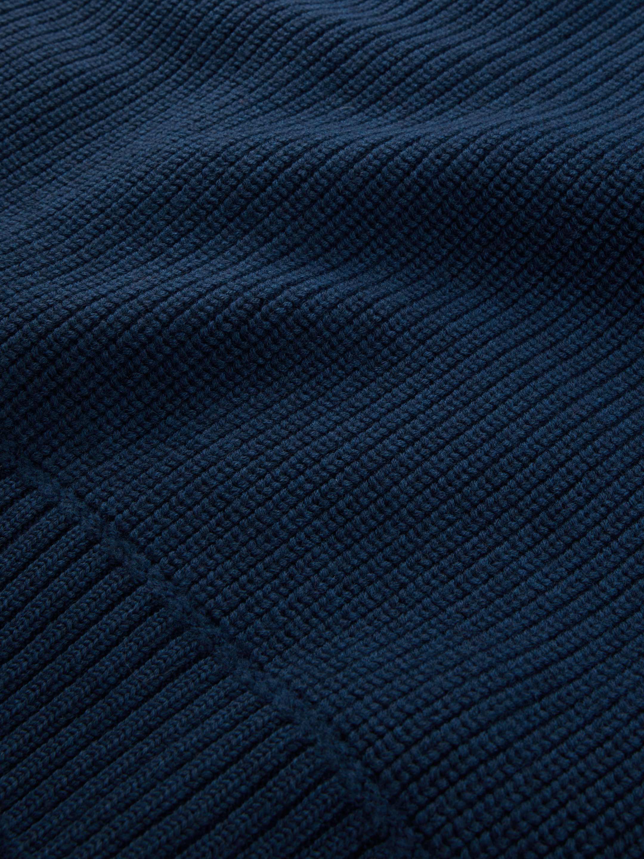 The Soft-Rib Cardigan - Tasman Blue - Image 6