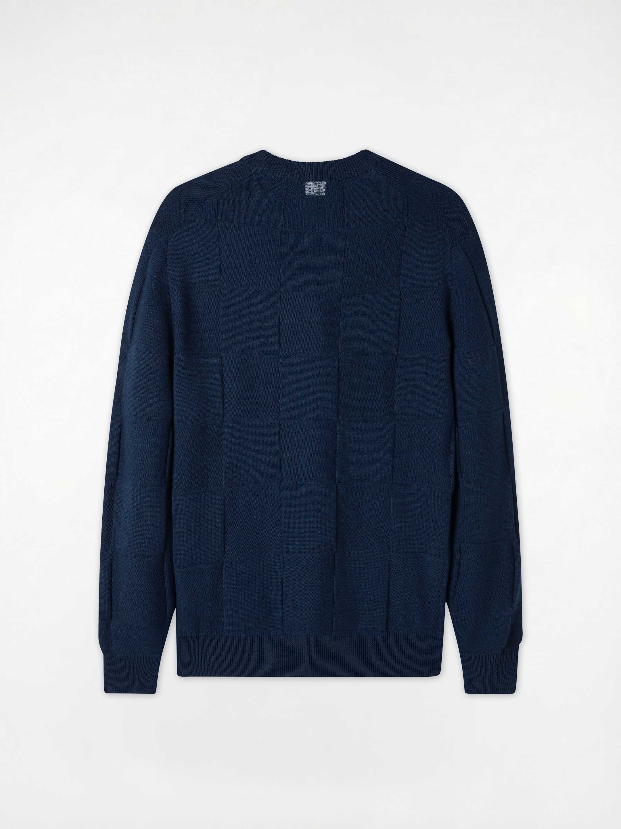 The Textured Crewneck - Tasman Blue - Image 12