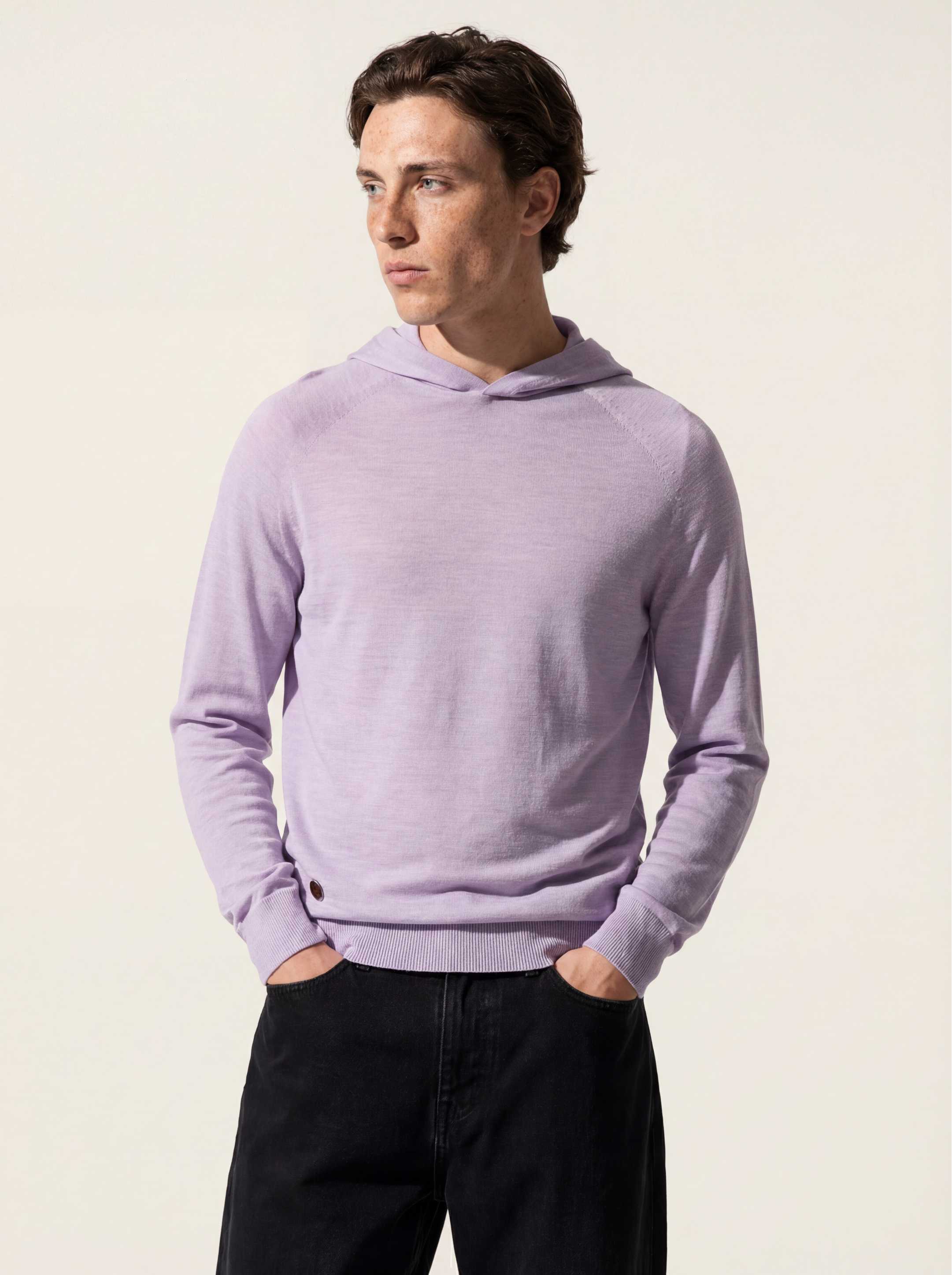 The Ultra-Light Hoodie - Lupin Lilac