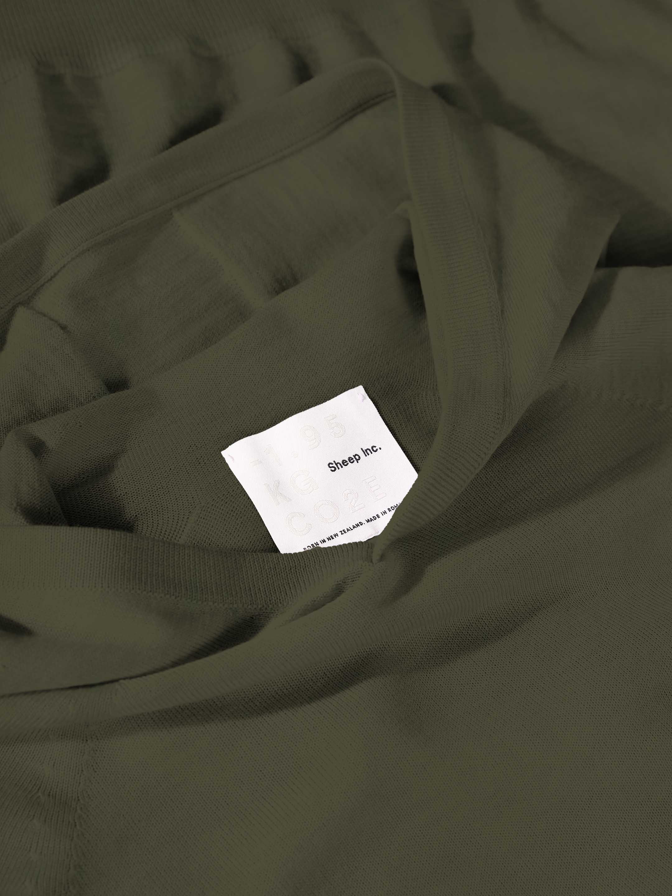 The Ultra-Light Hoodie - Moss Green - Image 5
