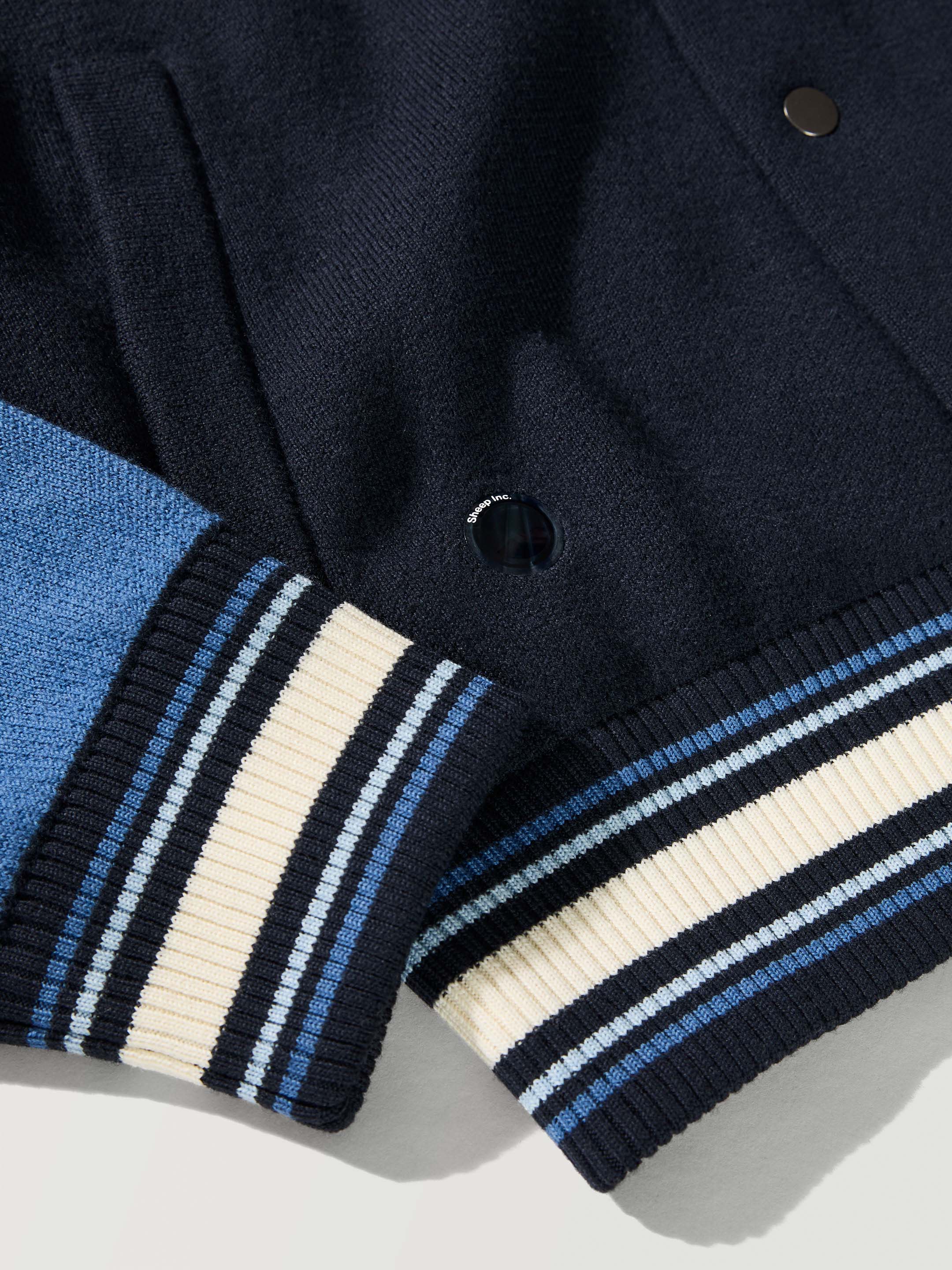 The Varsity Jacket - Pacific Blue - Image 7