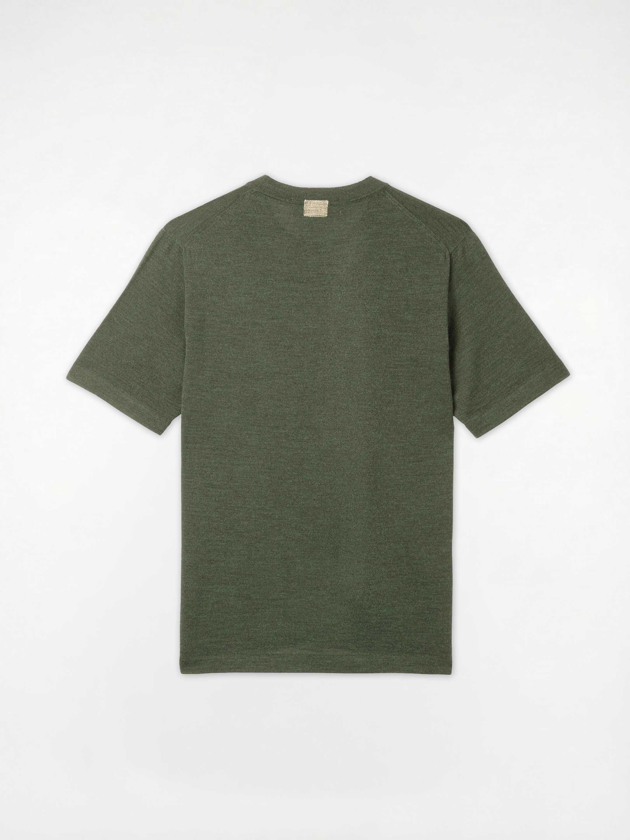 Ultra-Light T-Shirt - Moss Green - Image 9